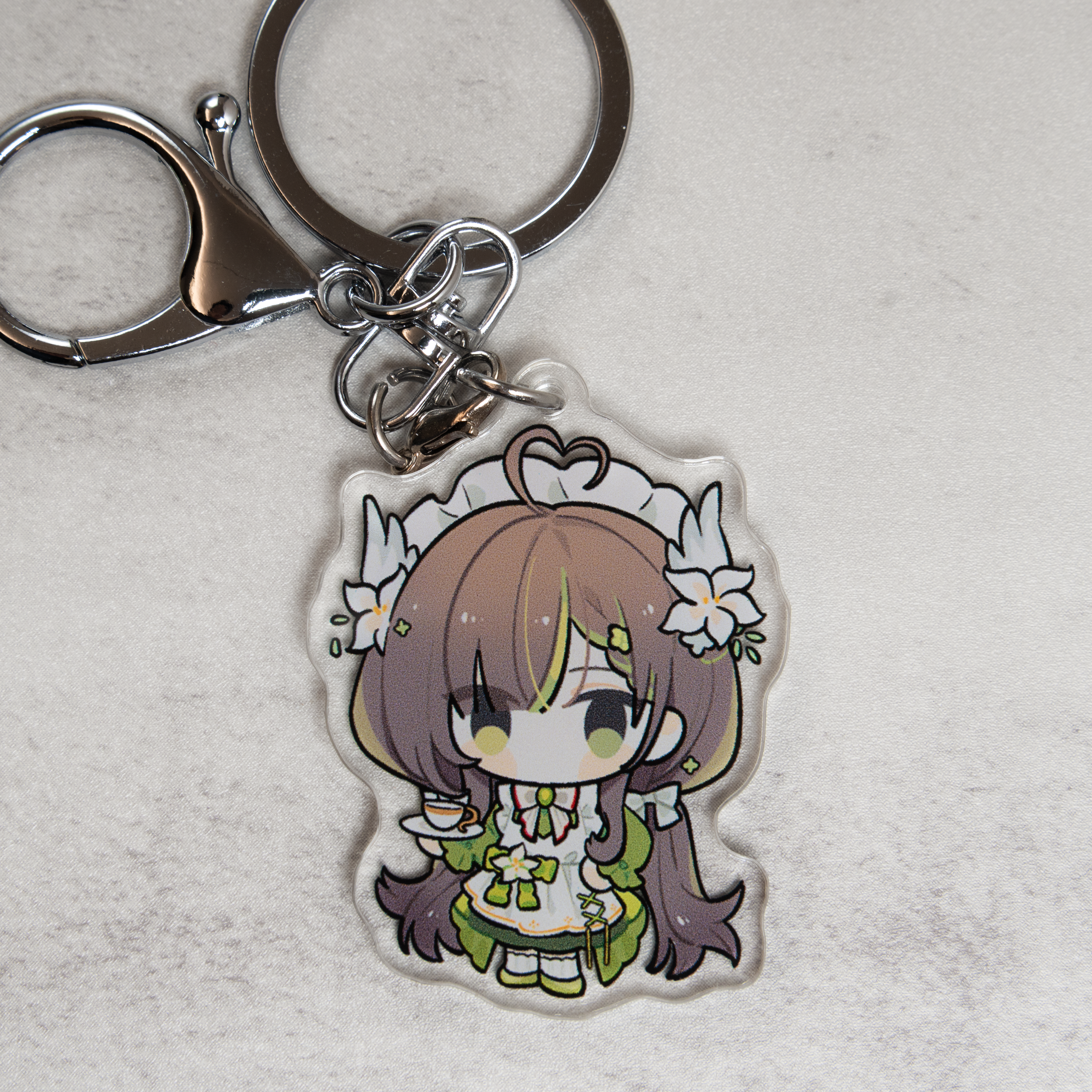Milky Green Chibi Ver. Keychain Pendant