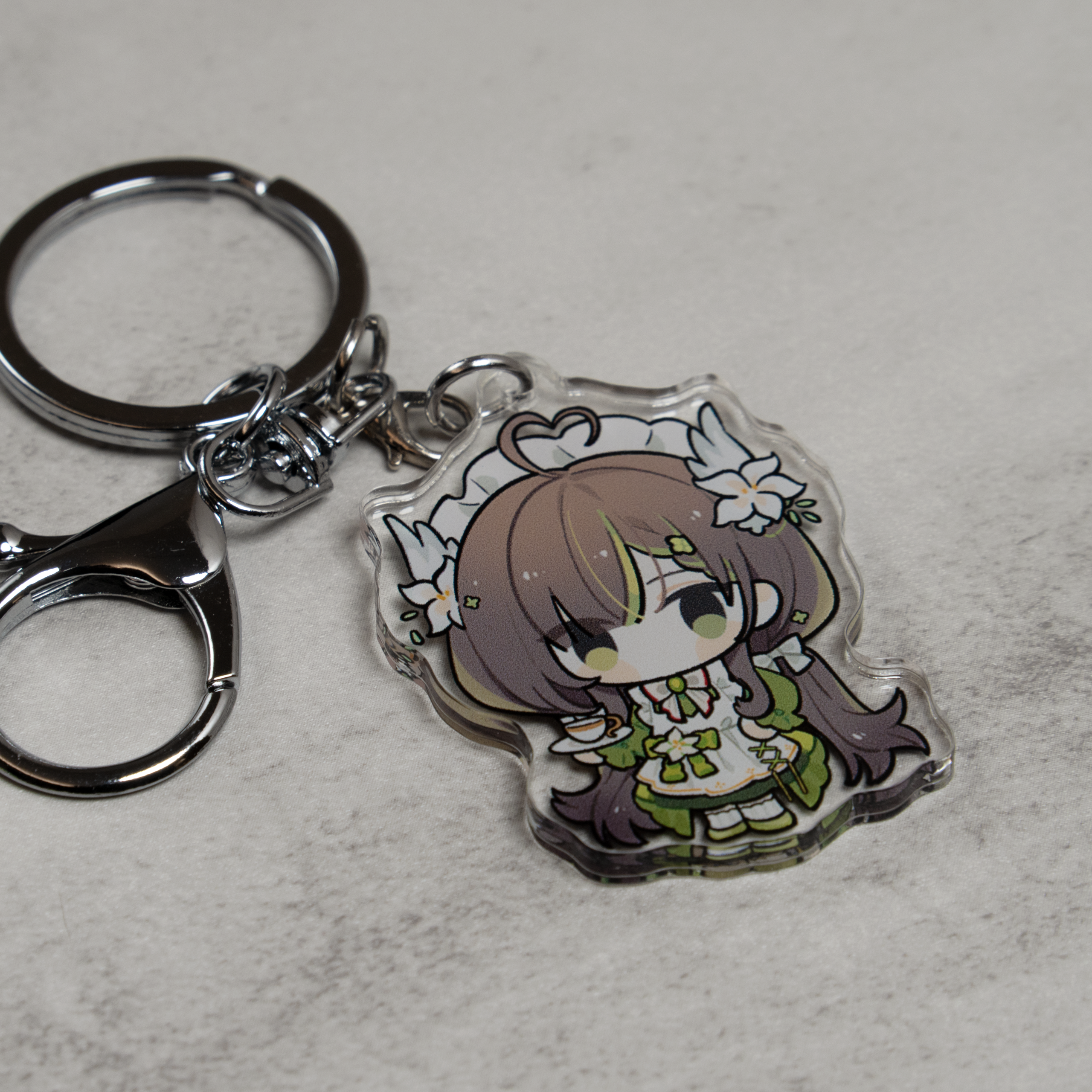 Milky Green Chibi Ver. Keychain Pendant