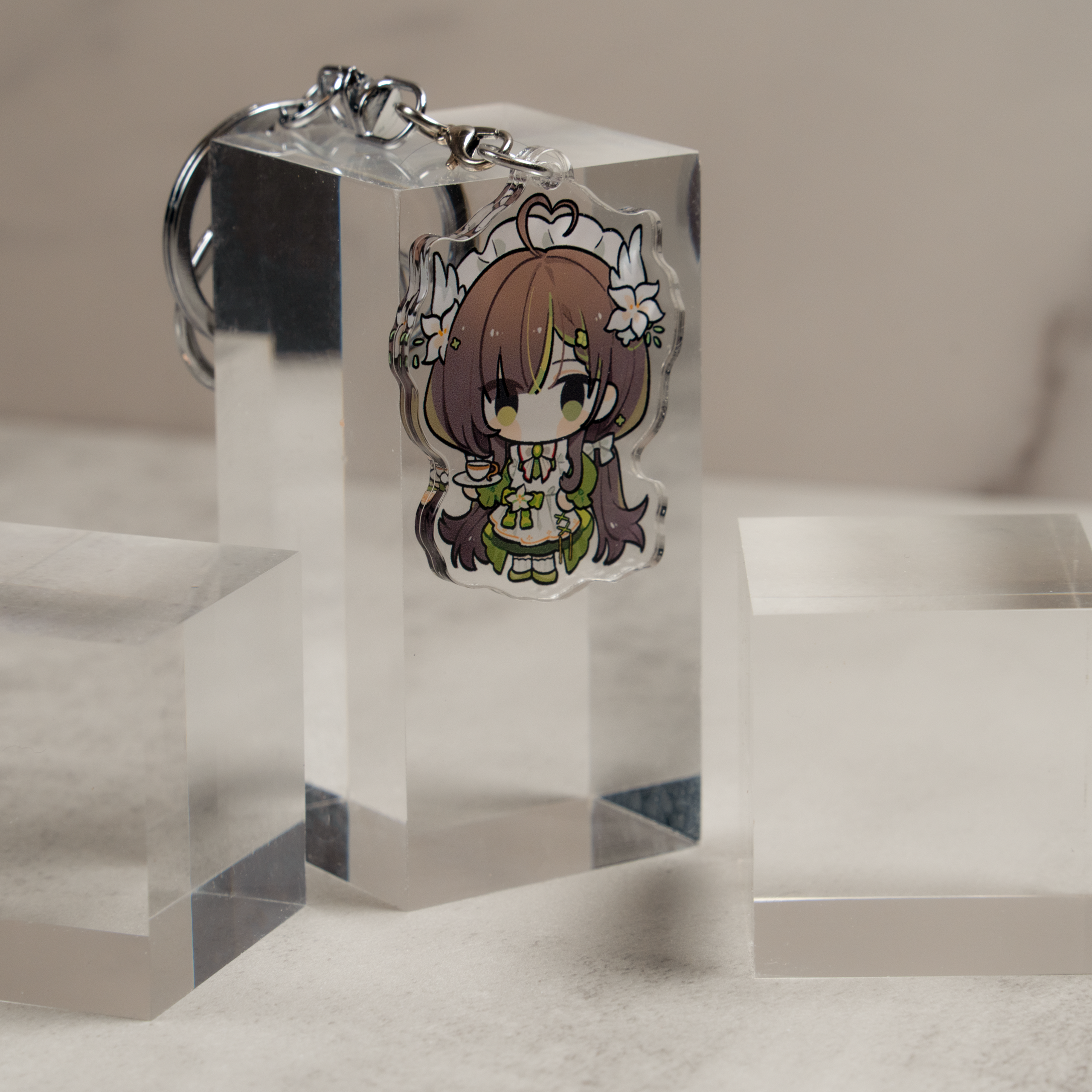Milky Green Chibi Ver. Keychain Pendant