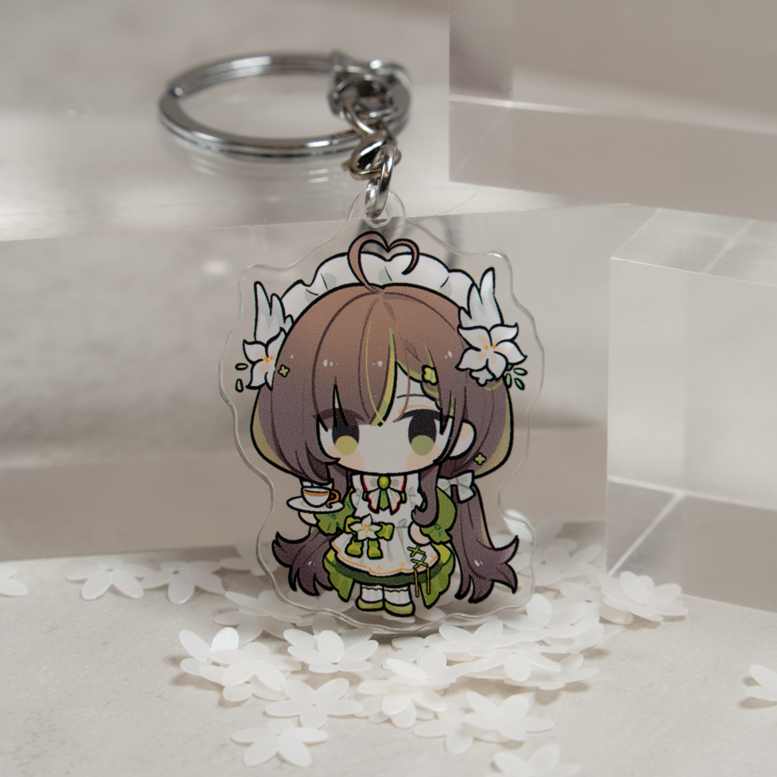 Milky Green Chibi Ver. Keychain Pendant
