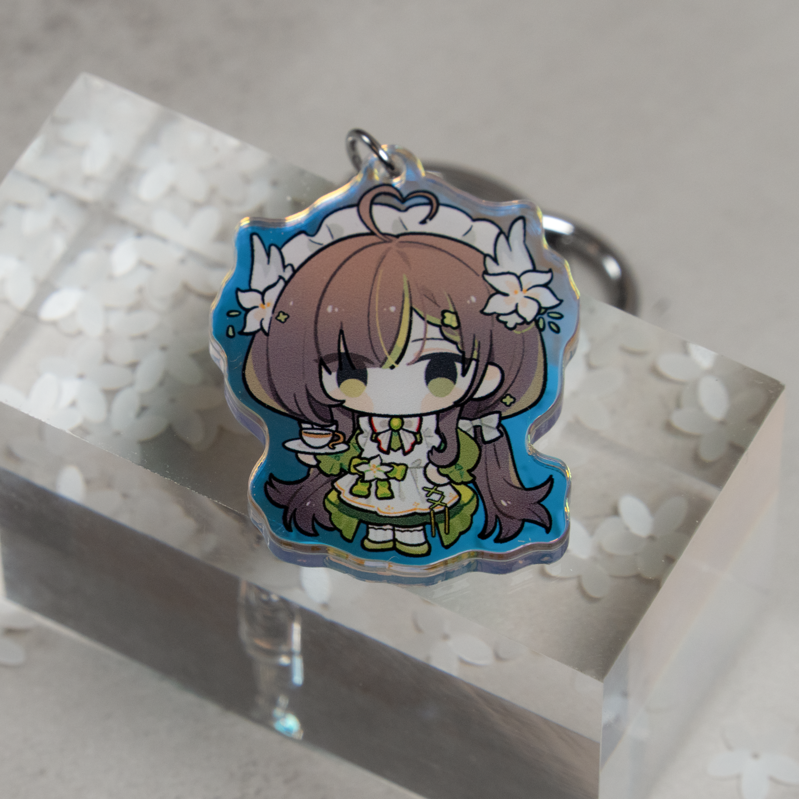 Milky Green Chibi Ver. Keychain Pendant