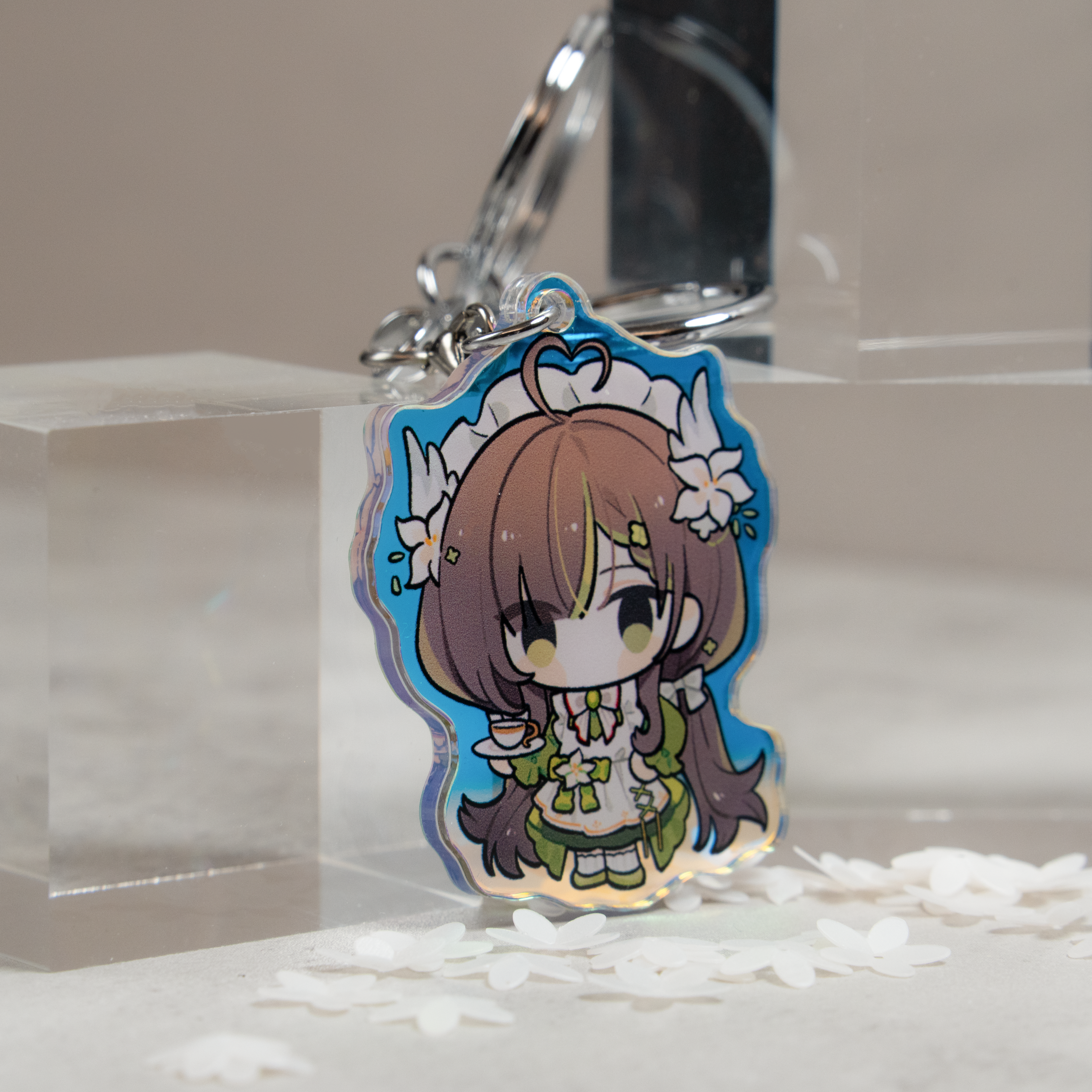 Milky Green Chibi Ver. Keychain Pendant