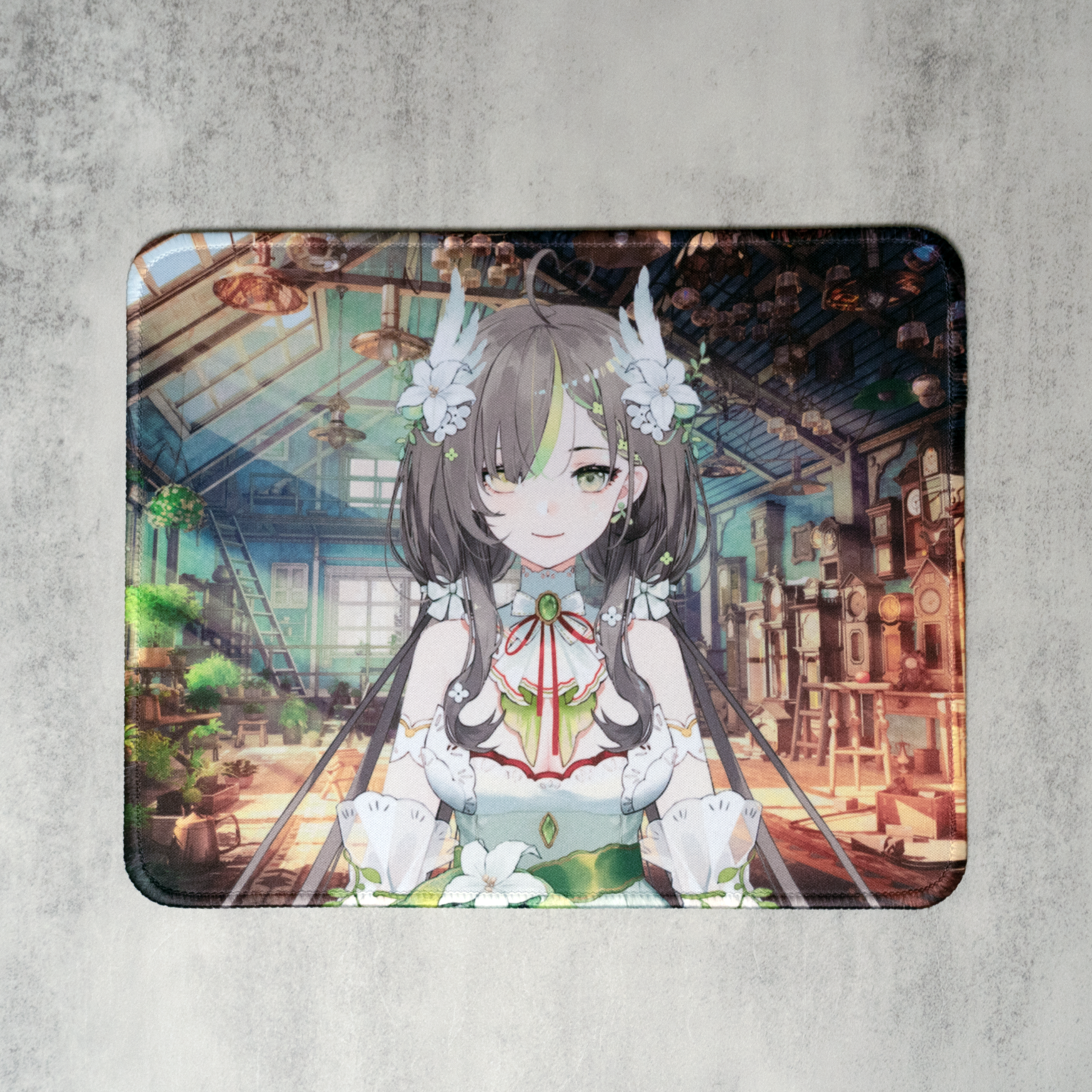 Milky Green Mouse Pad (Small)