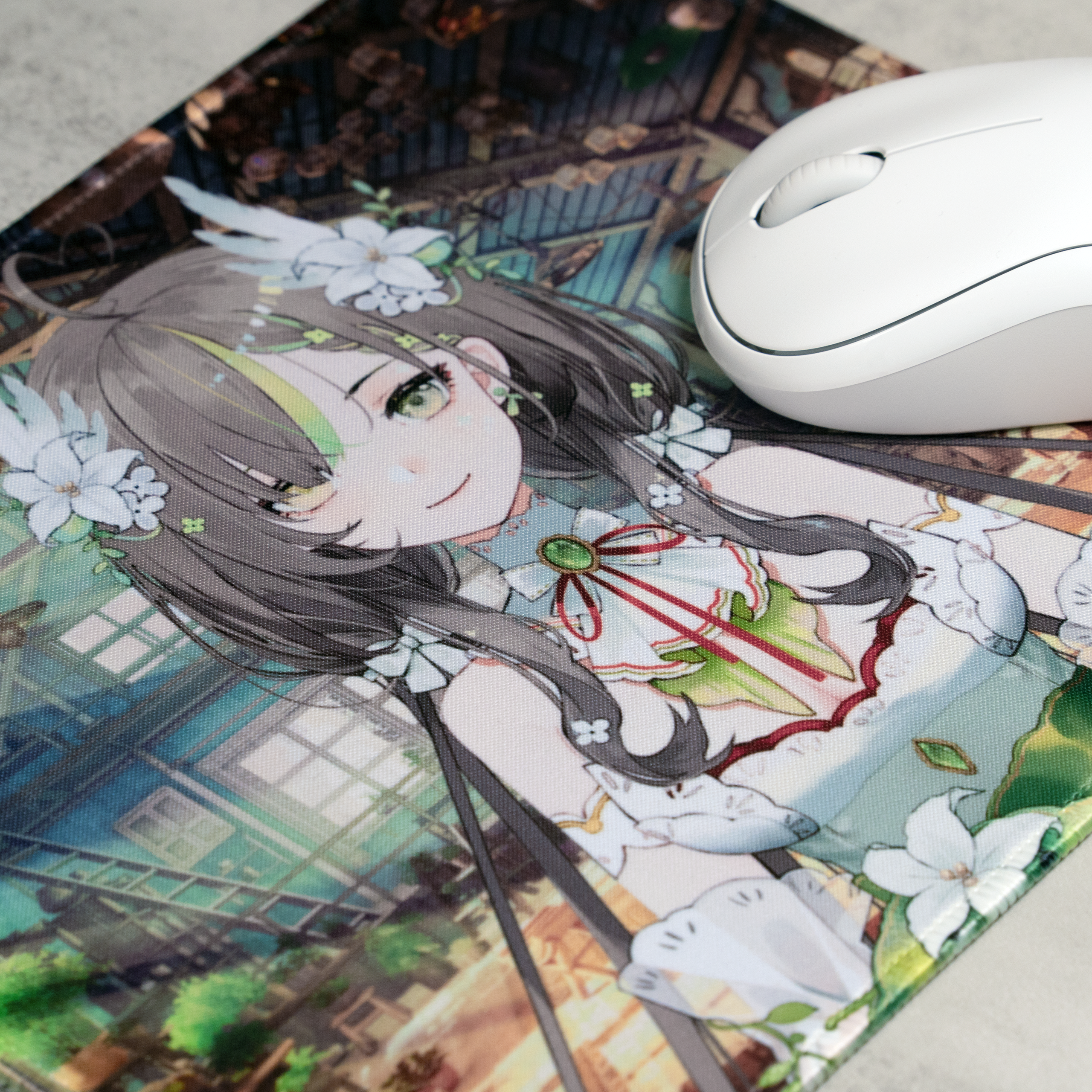 Milky Green Mouse Pad (Small)