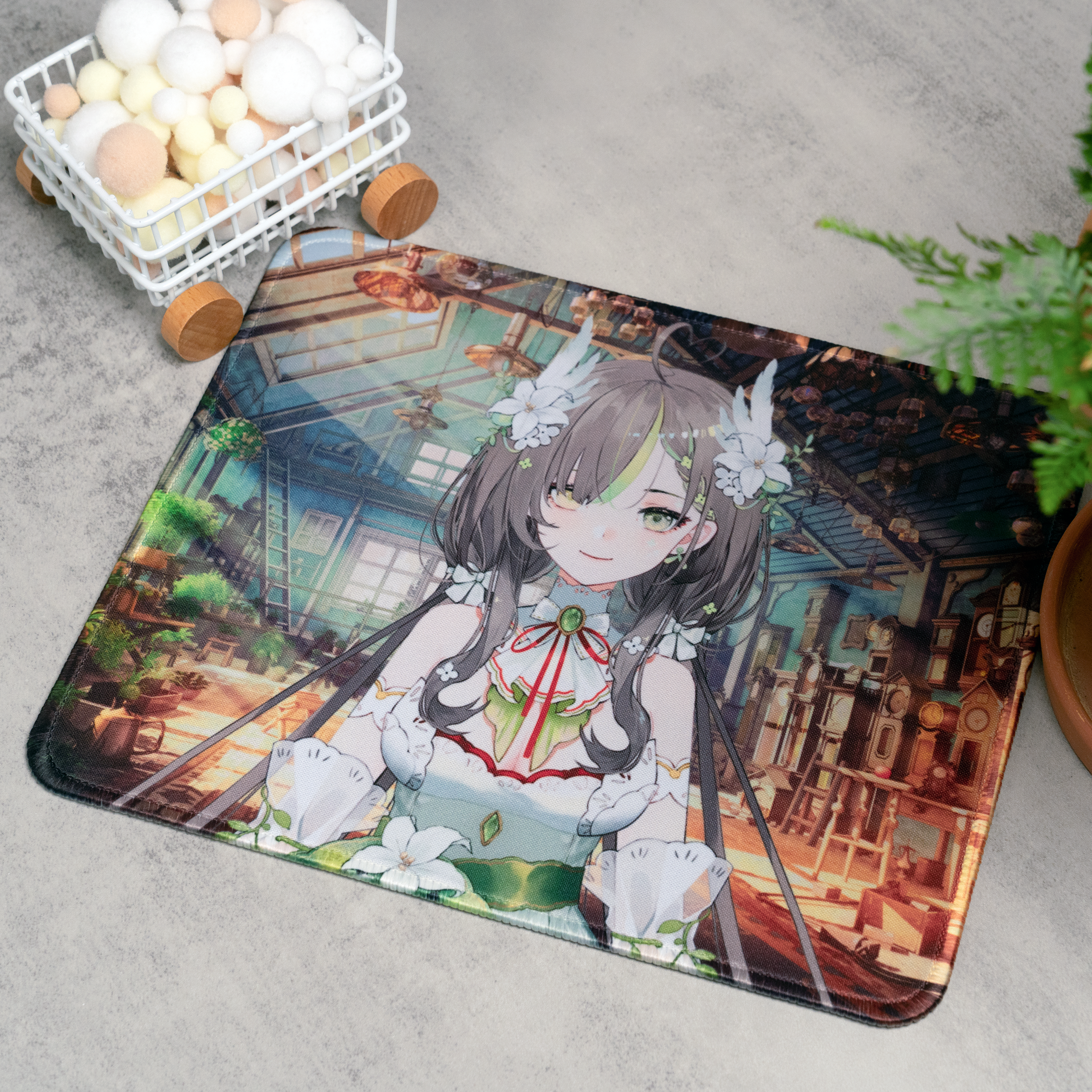 Milky Green Mouse Pad (Small)