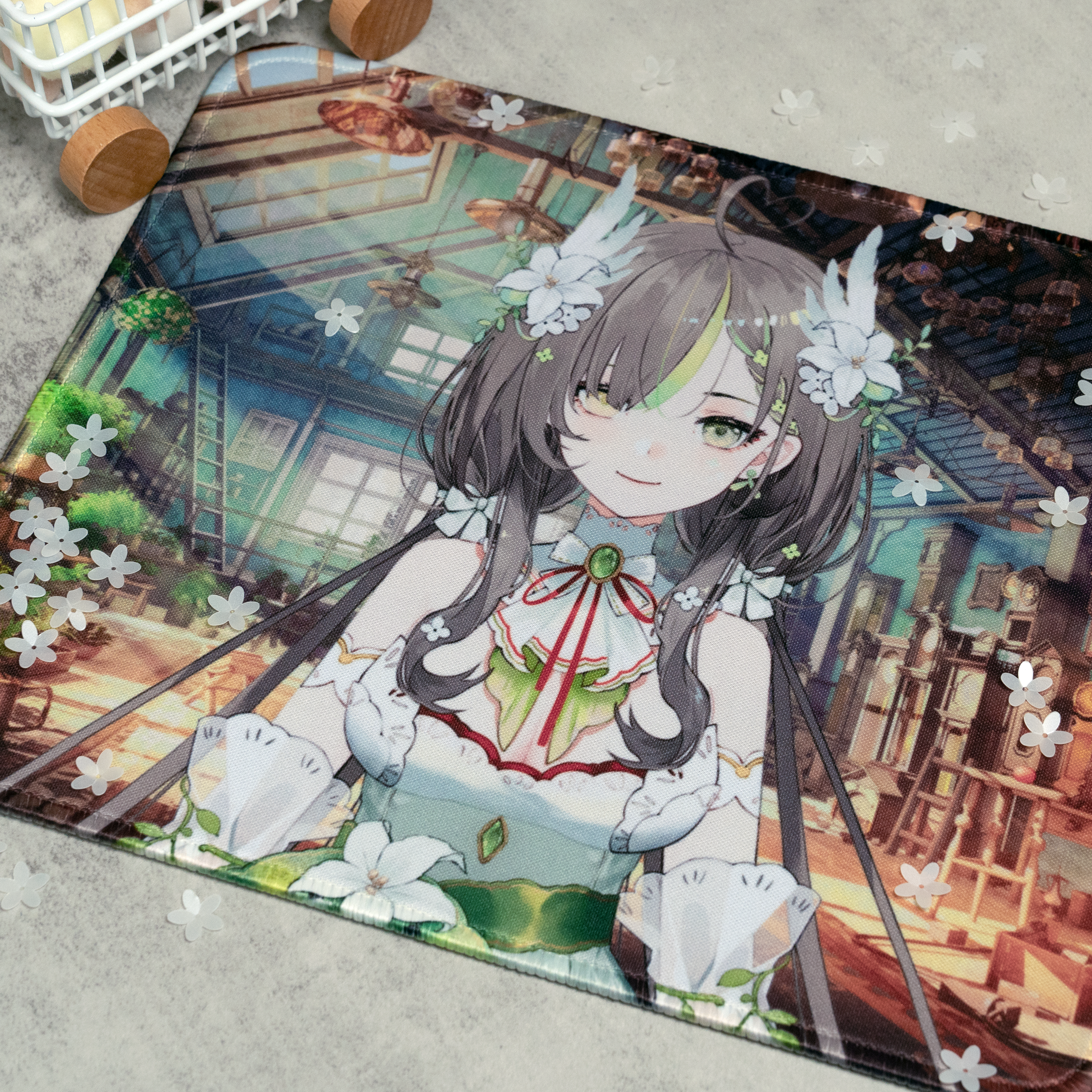 Milky Green Mouse Pad (Small)