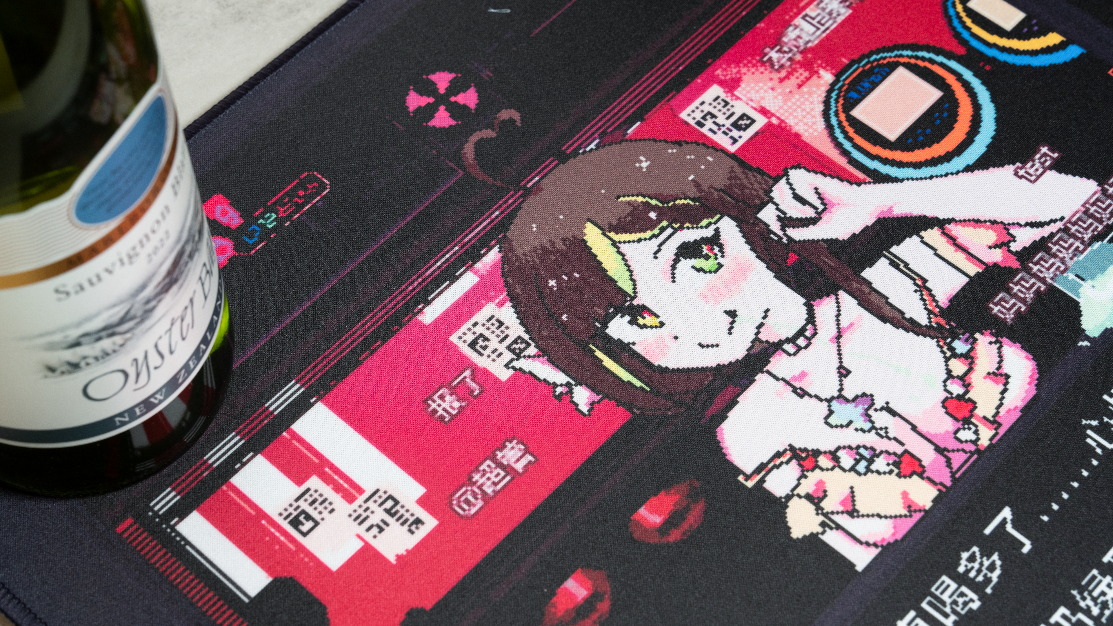 Milky Green VA-11 Hall-A Mouse Pad (Medium)