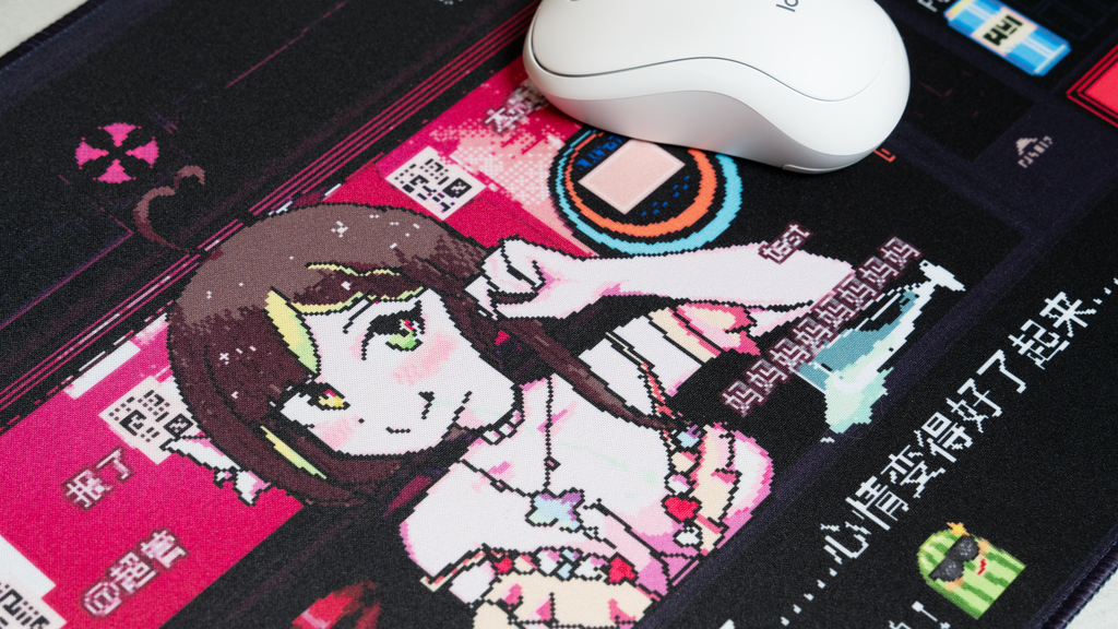 Milky Green VA-11 Hall-A Mouse Pad (Medium)