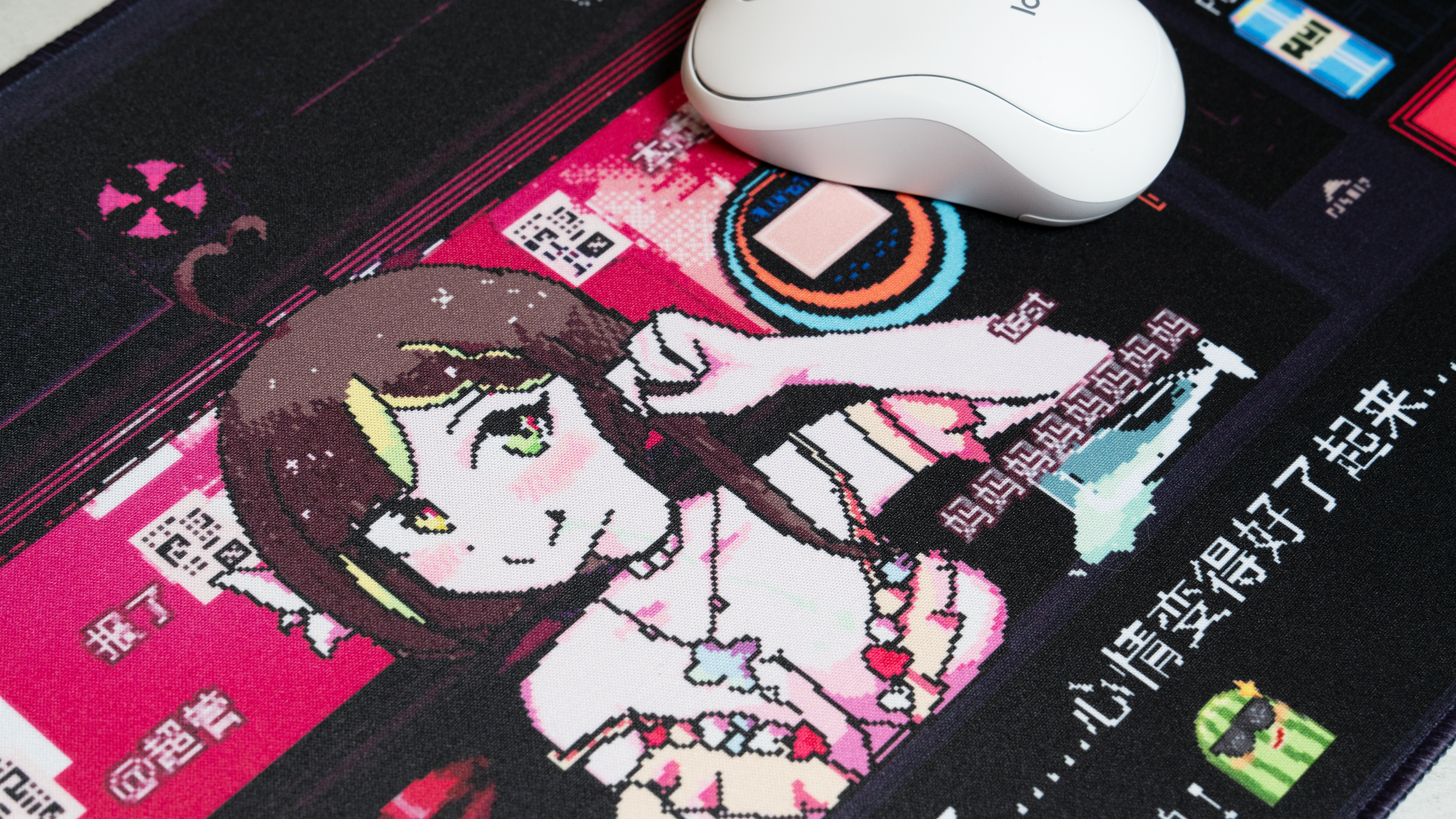 Milky Green VA-11 Hall-A Mouse Pad (Medium)