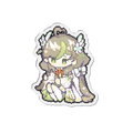 Milky Green 8-Bit Fridge Magnet