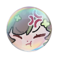 Milky Green 8-Bit YBB Badge