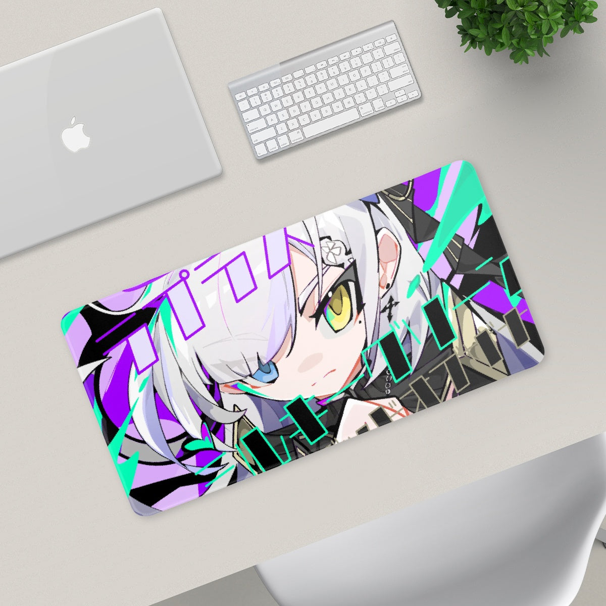 Specter Labs × Milky Green Undead of the Night Mouse Pad (XL, USA)