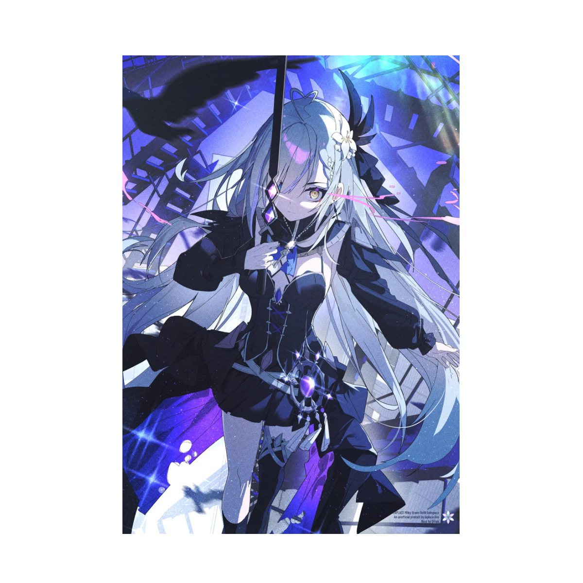 Milky Green Undead of the Night Subspace Ver. Poster