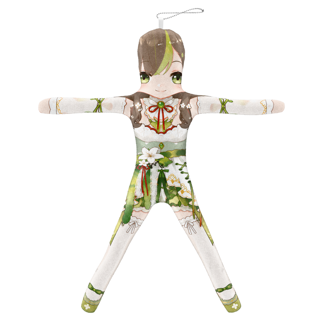 Milky Green Rat Jerky Doll
