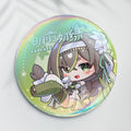 Milky Green March Monster Parody Badge