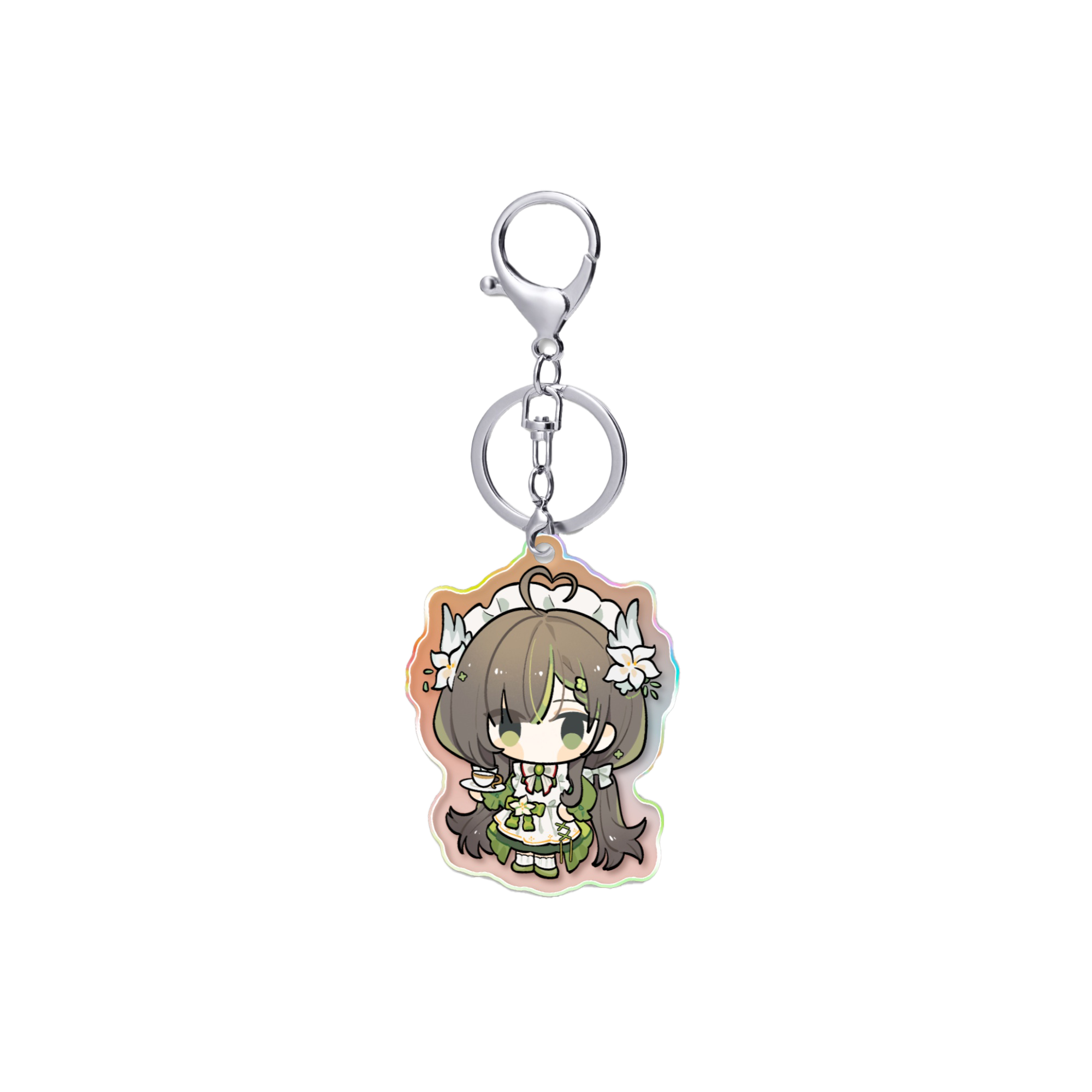 Milky Green Chibi Ver. Keychain Pendant