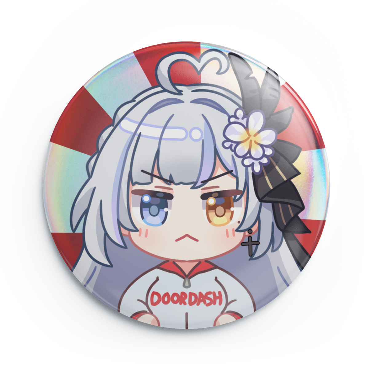 Milky Green Undead of the Night Badge - Delivery Pack