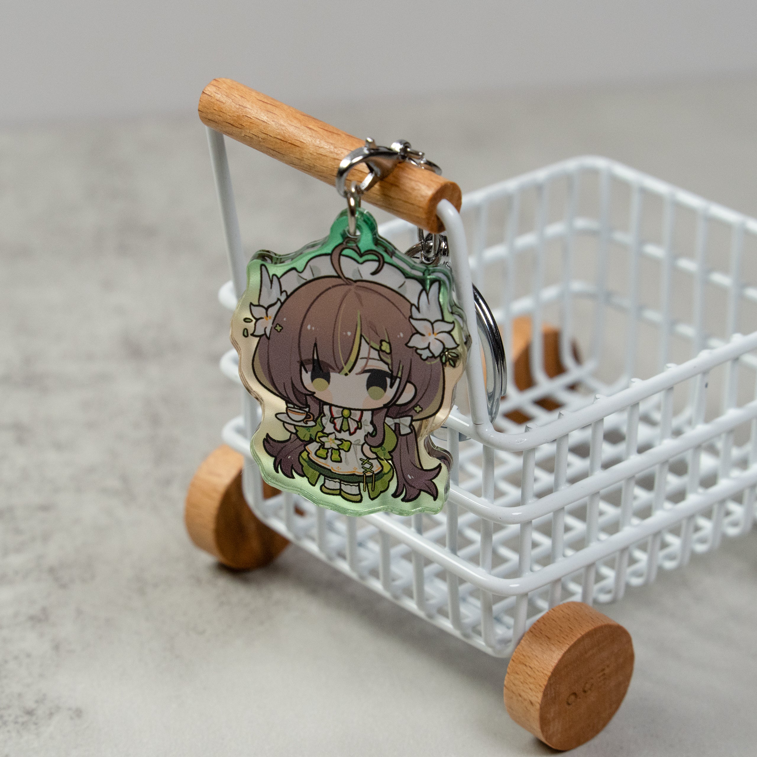 Milky Green Chibi Ver. Keychain Pendant