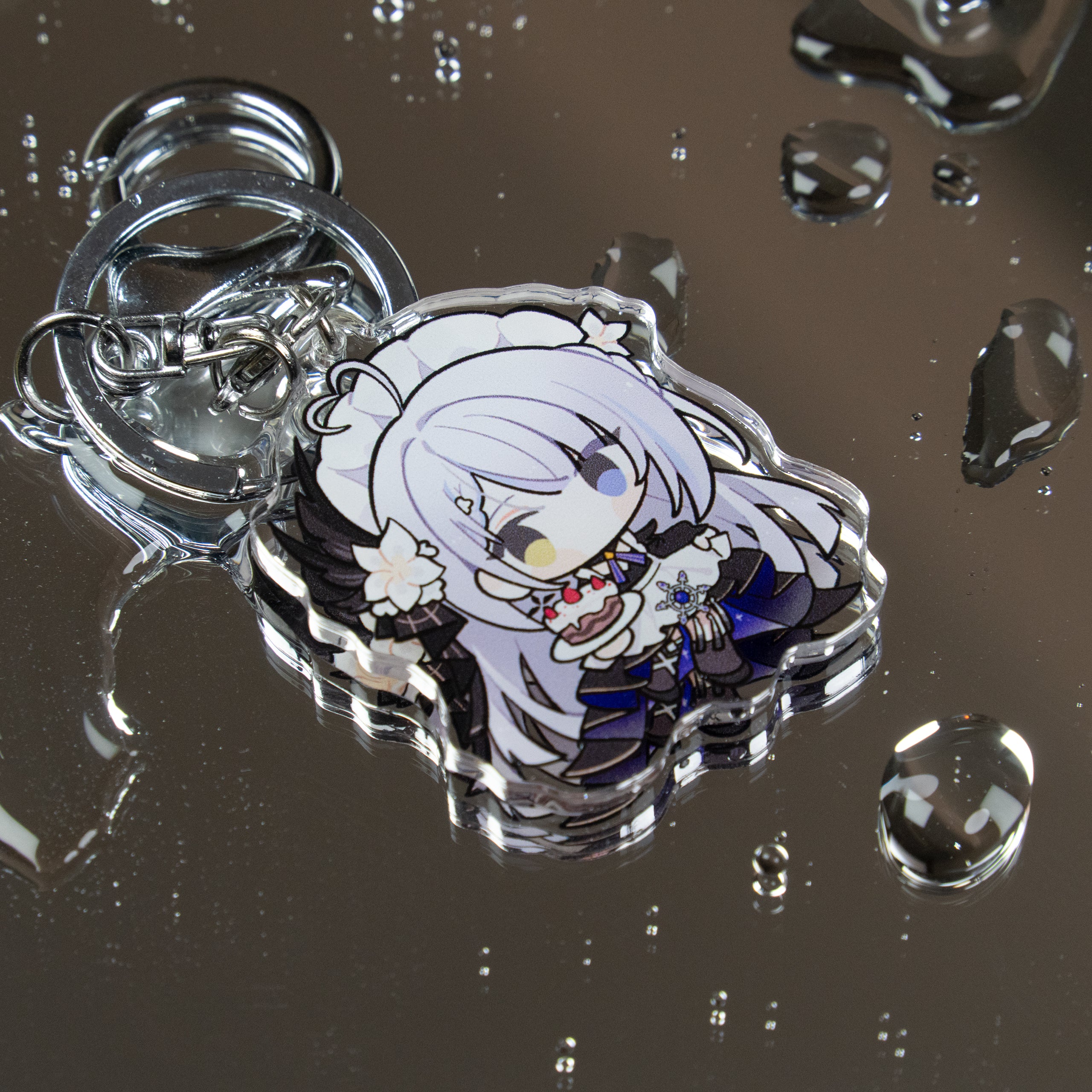 Milky Green Undead of the Night Chibi Ver. Keychain Pendant
