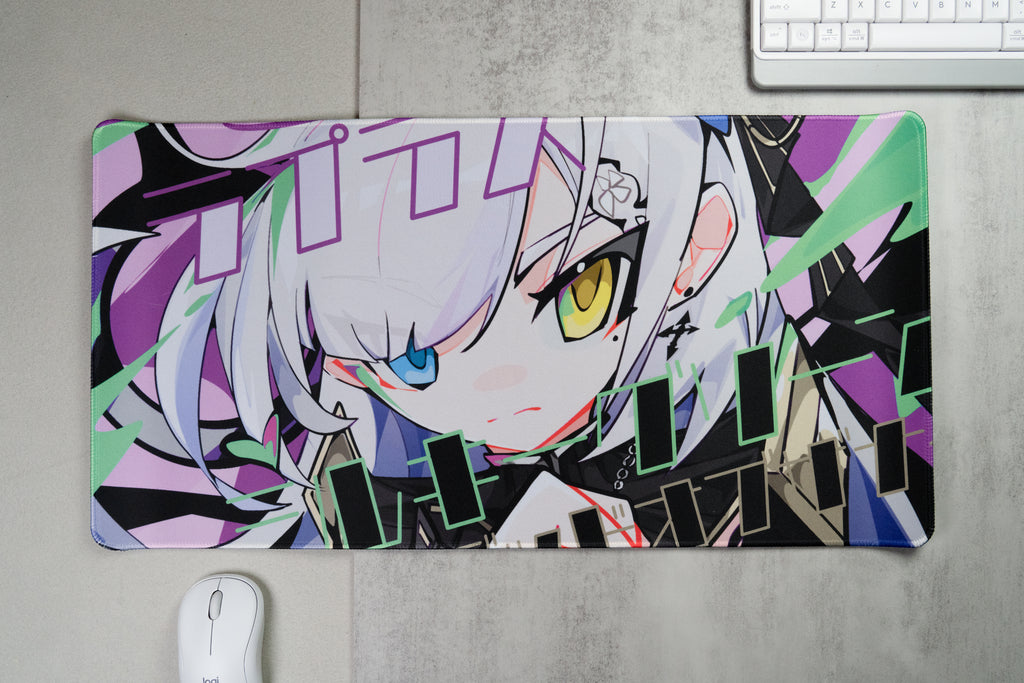 Milky Green Undead of the Night Mouse Pad (Medium)