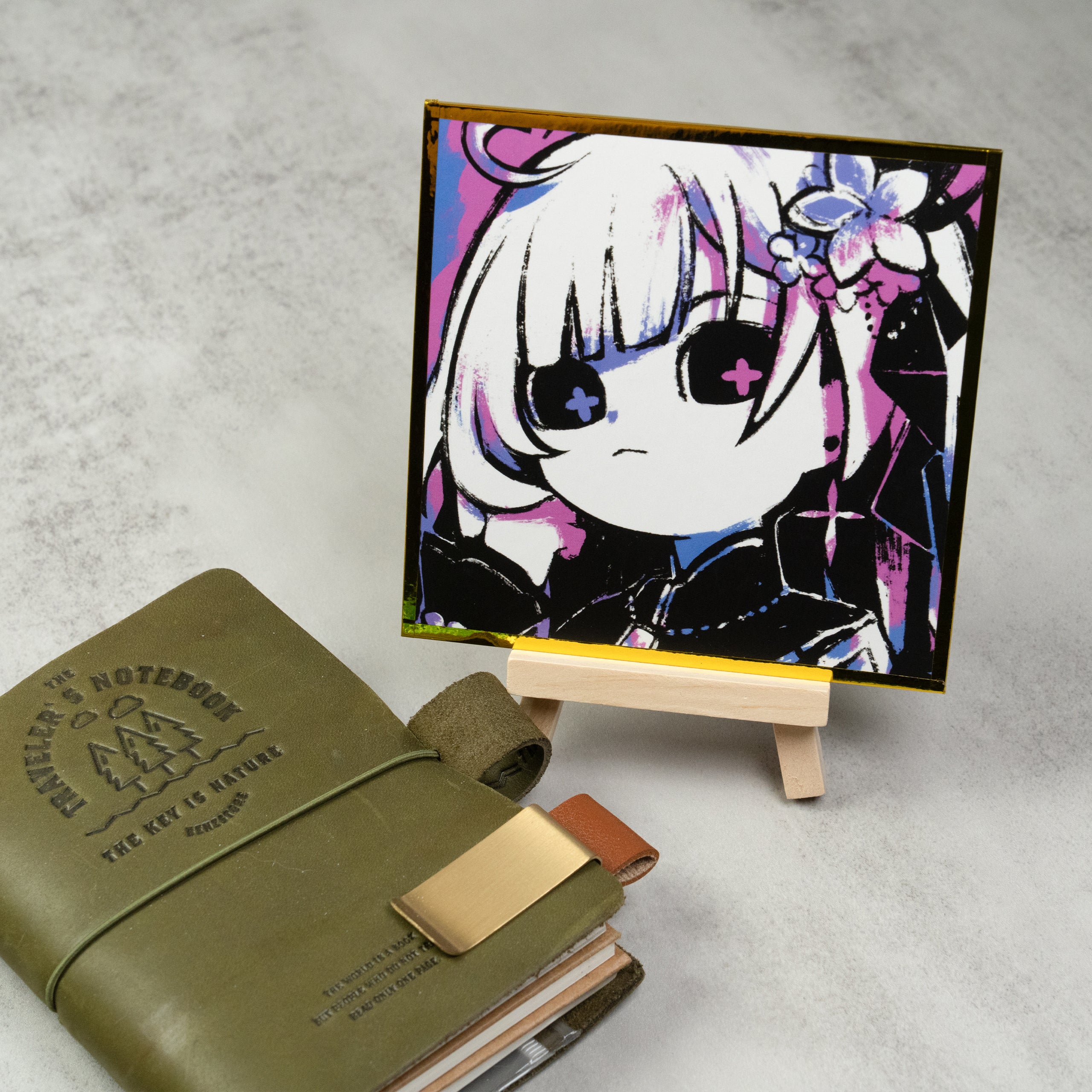 Milky Green Undead of the Night Chibi Ver. Unsigned Shikishi