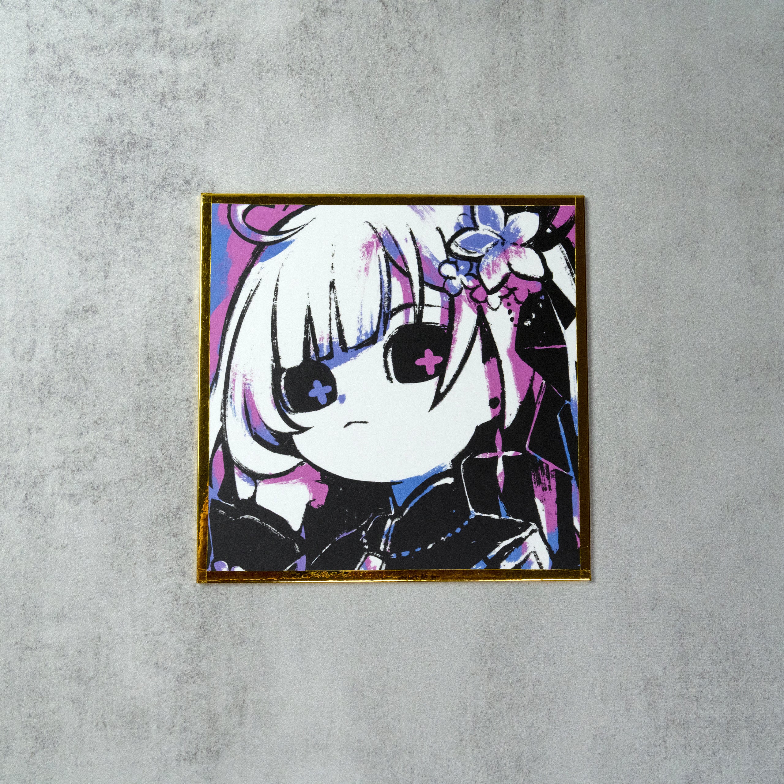 Milky Green Undead of the Night Chibi Ver. Unsigned Shikishi