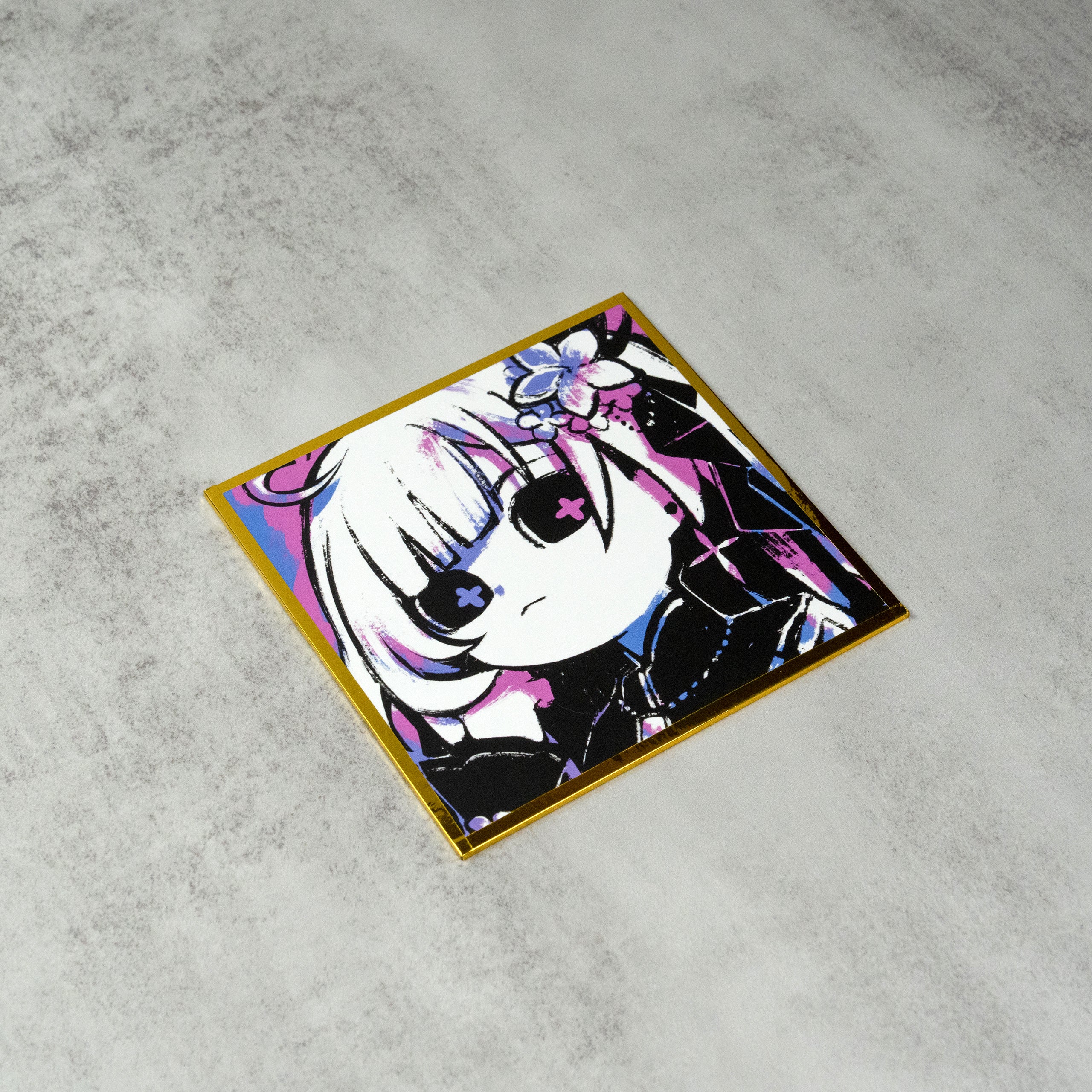 Milky Green Undead of the Night Chibi Ver. Unsigned Shikishi