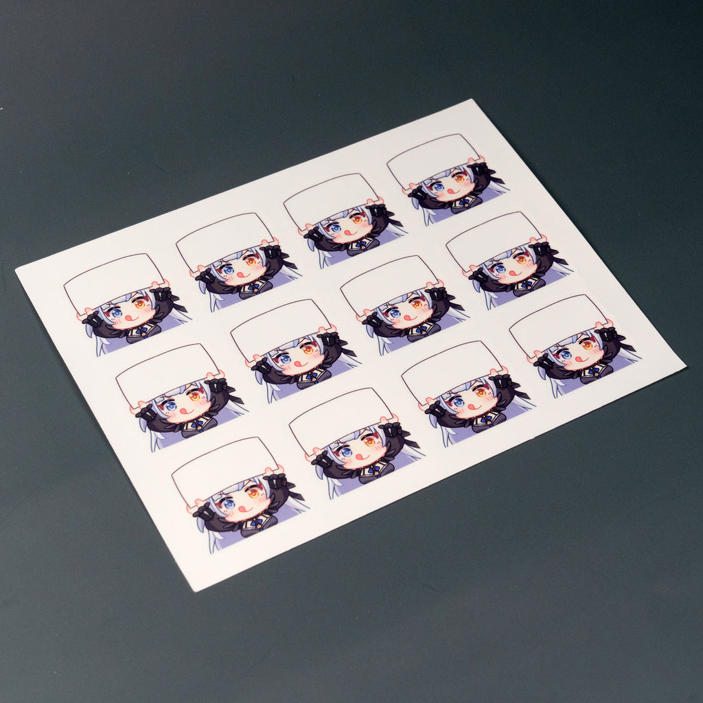 Milky Green Undead of the Night Stickers