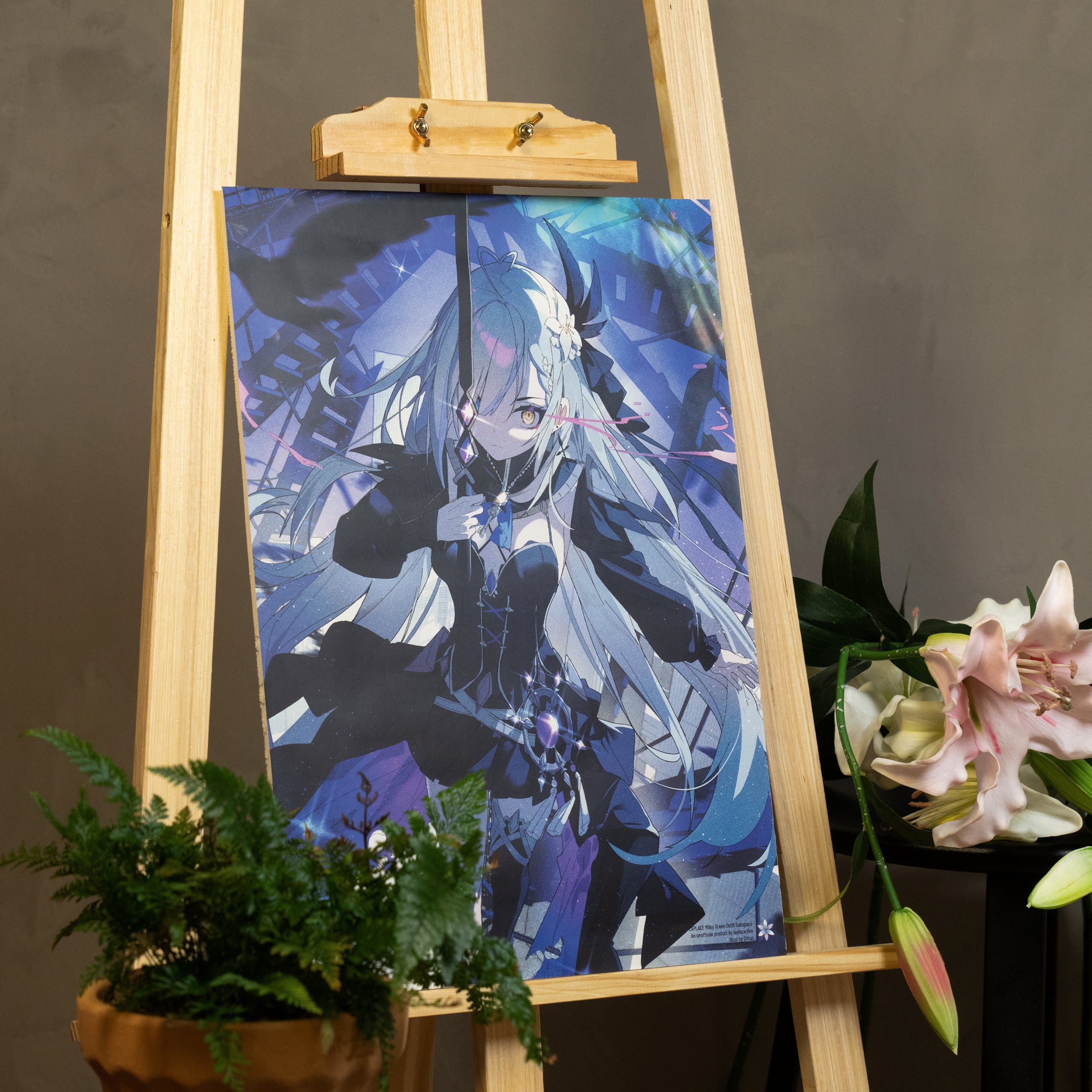 Milky Green Undead of the Night Subspace Ver. Poster