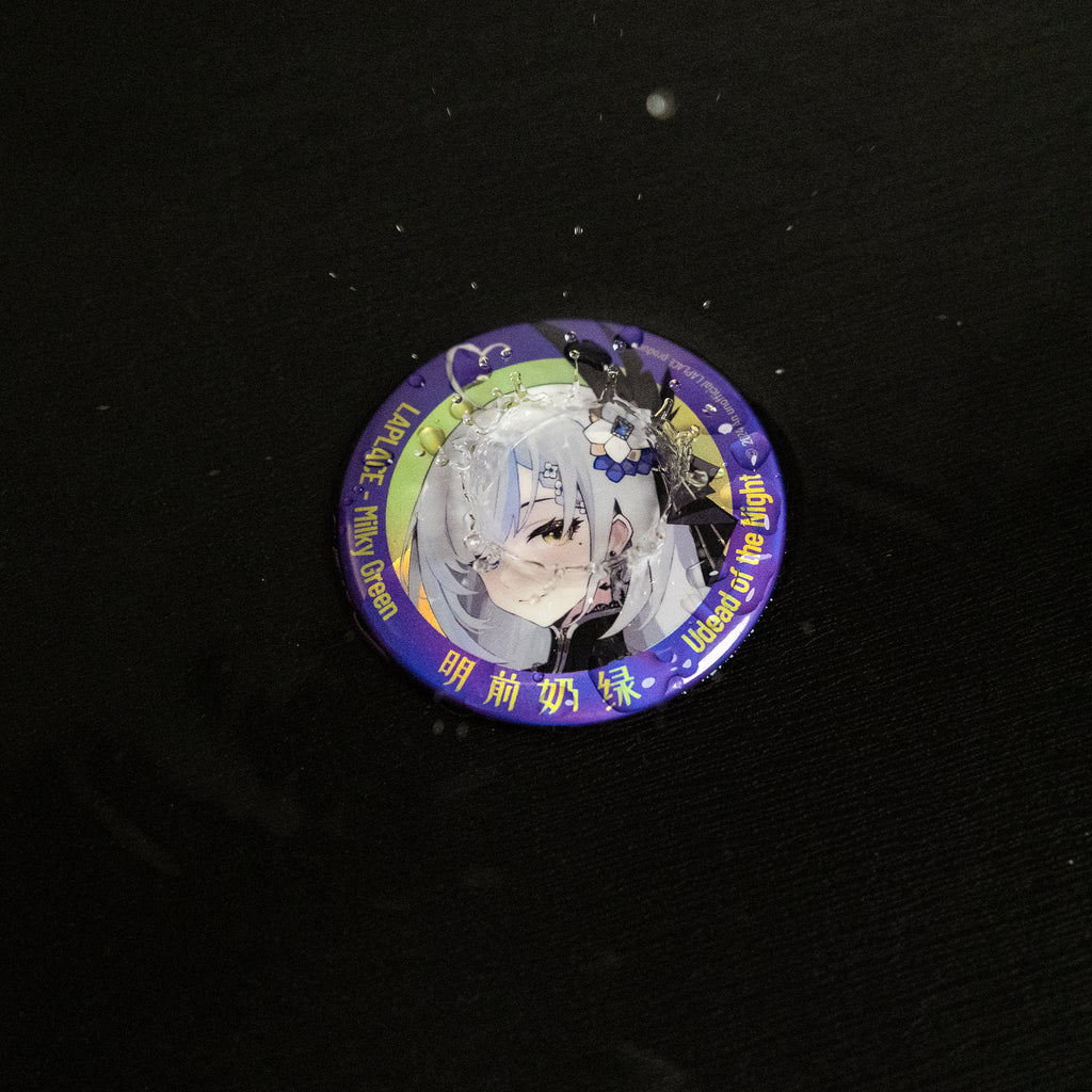 Milky Green Undead of the Night Badge