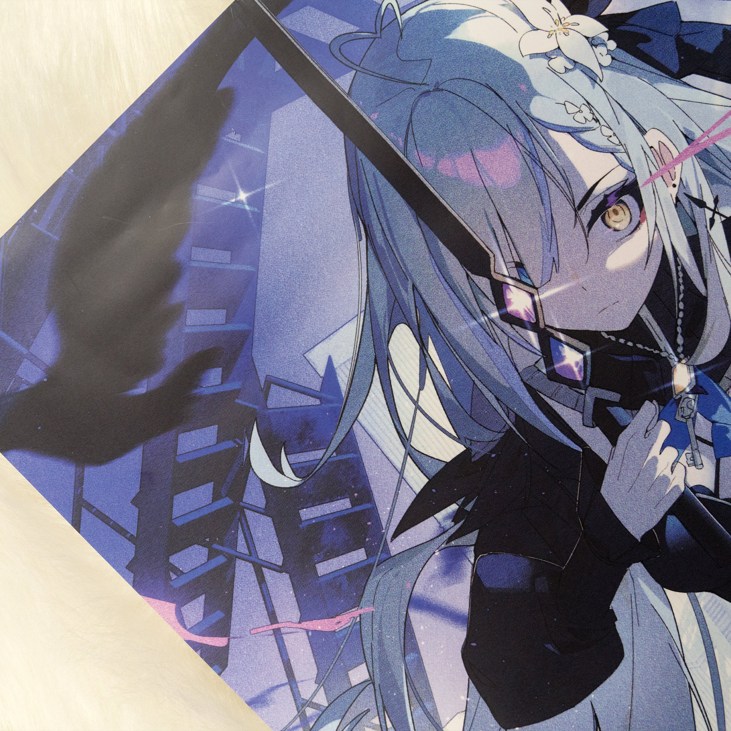 Milky Green Undead of the Night Subspace Ver. Poster