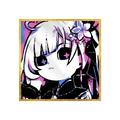 Milky Green Undead of the Night Chibi Ver. Unsigned Shikishi