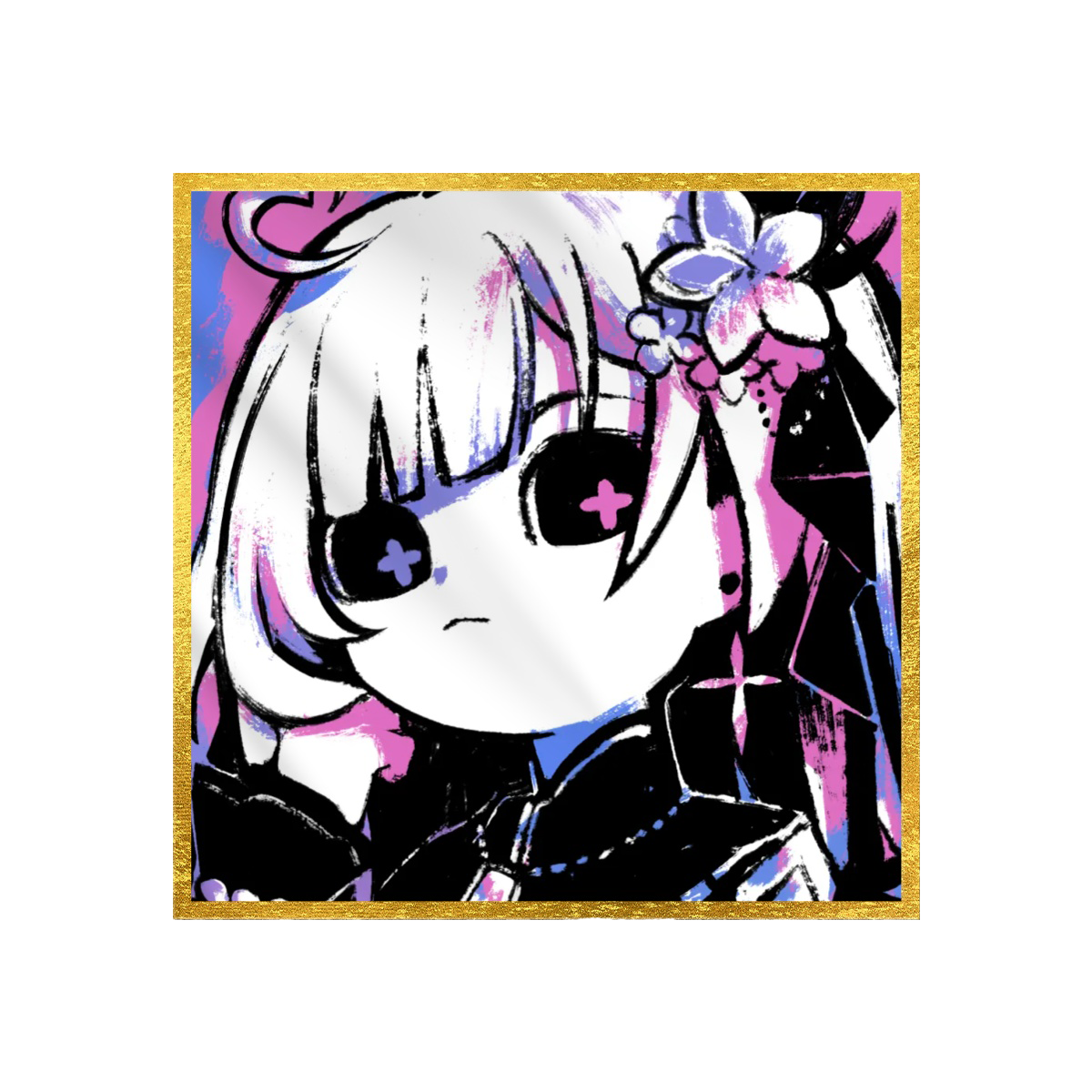 Milky Green Undead of the Night Chibi Ver. Unsigned Shikishi