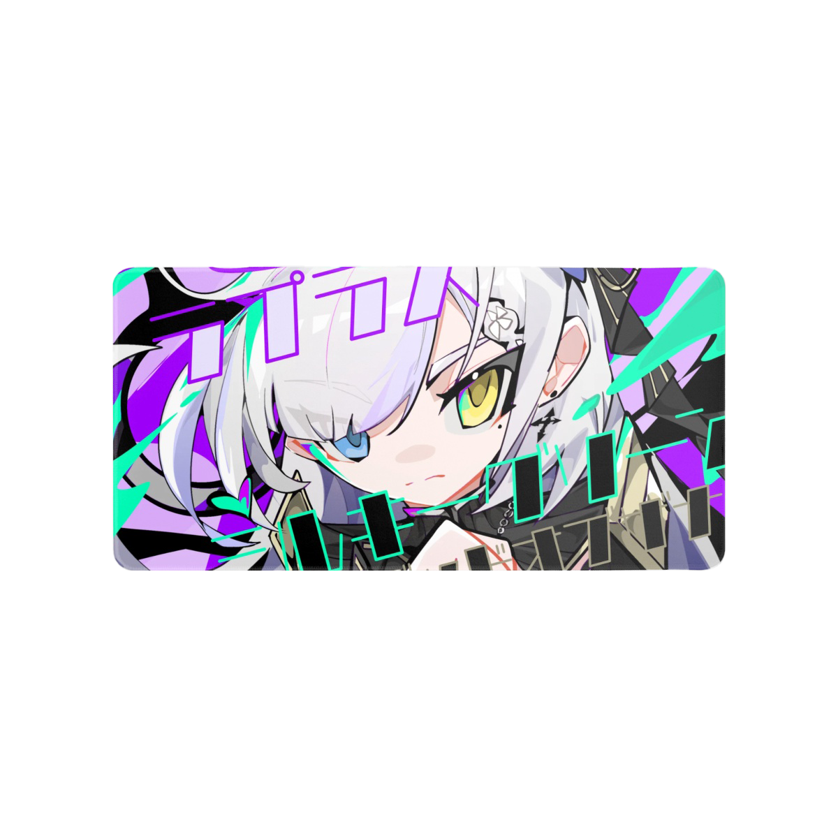 Milky Green Undead of the Night Mouse Pad (Medium)