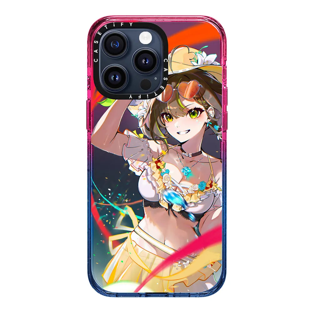 CASETiFY × Milky Green Happy 1st Anniversary iPhone Case