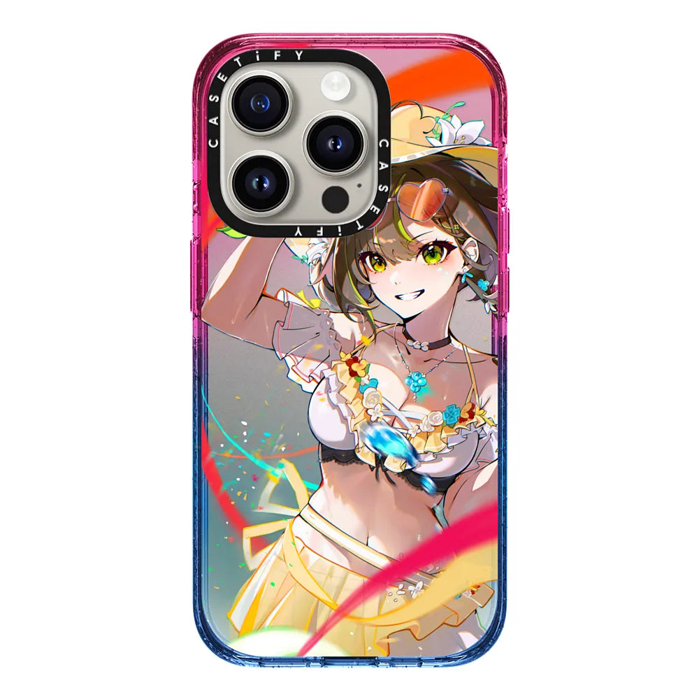 CASETiFY × Milky Green Happy 1st Anniversary iPhone Case