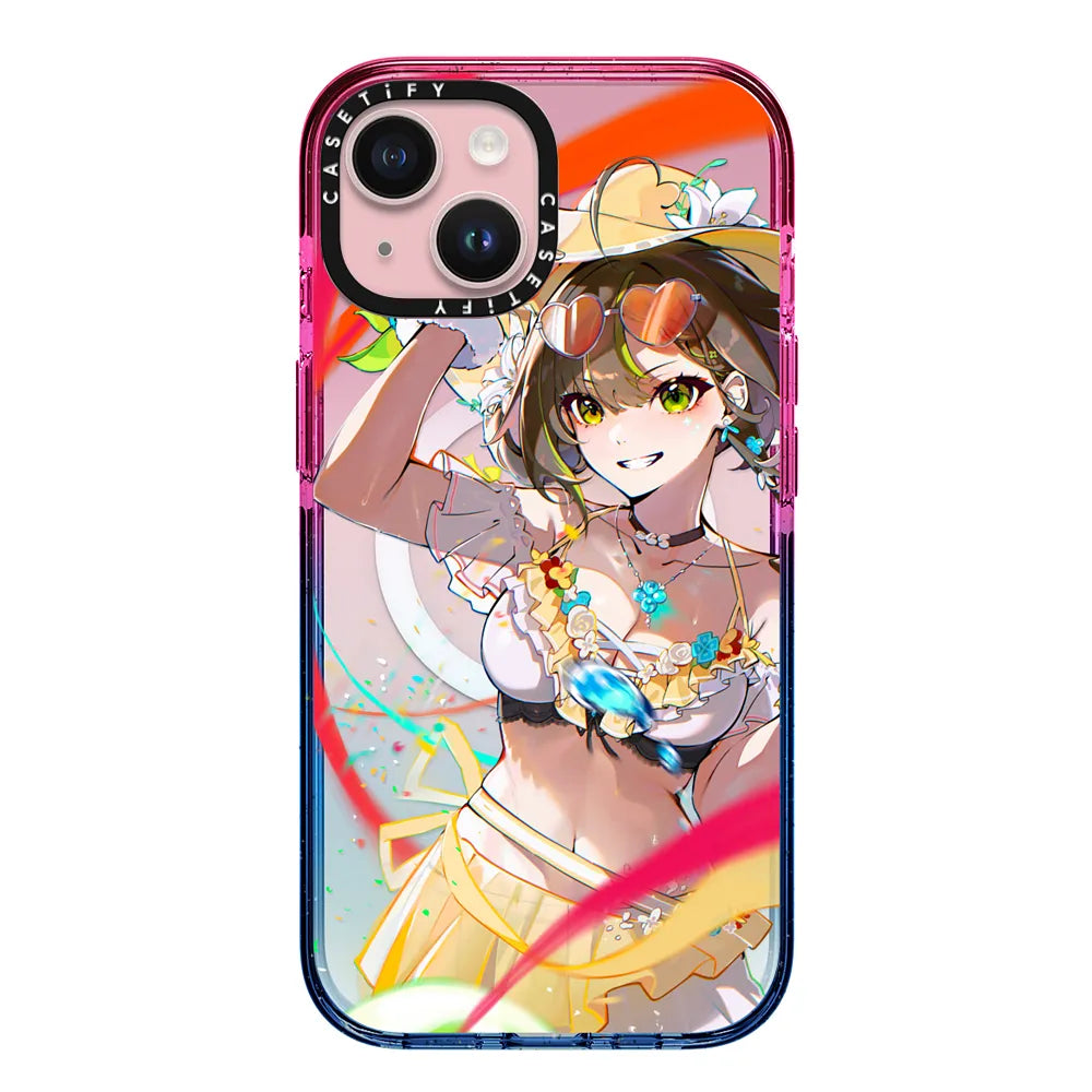 CASETiFY × Milky Green Happy 1st Anniversary iPhone Case