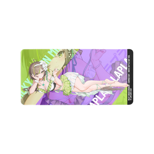 Specter Labs × Milky Green Original × Summer Suit × White Battle Suit ver. Remix Mouse Pad (XL, USA)