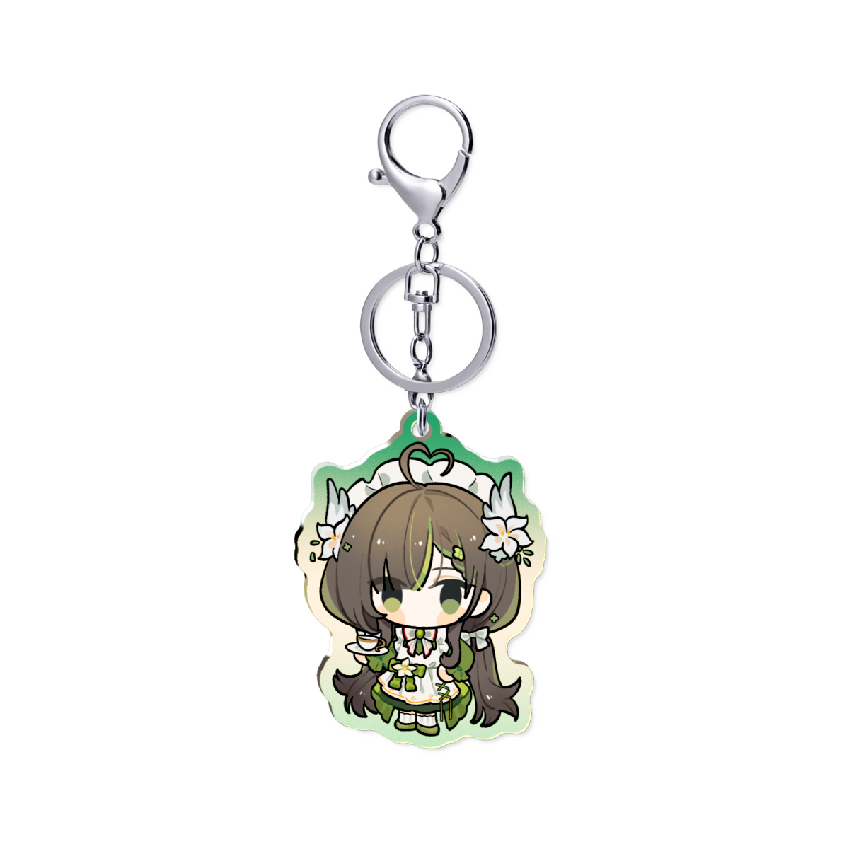 Milky Green Chibi Ver. Keychain Pendant