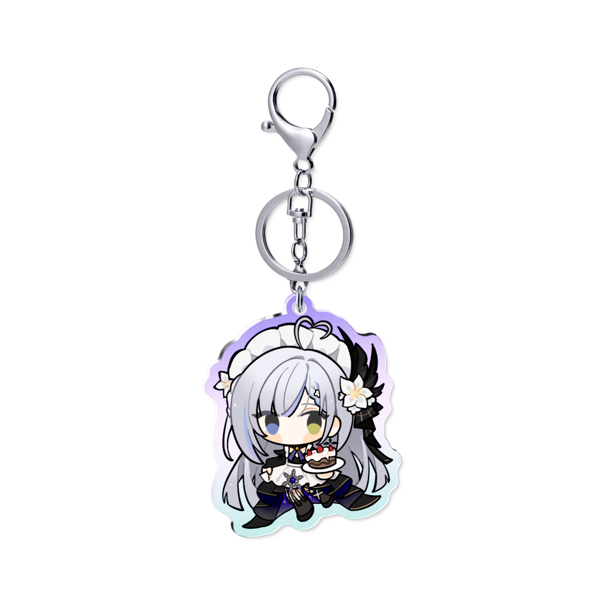 ミルキーグリーン 夜のアンデッド ちびver.キーホルダーペンダント