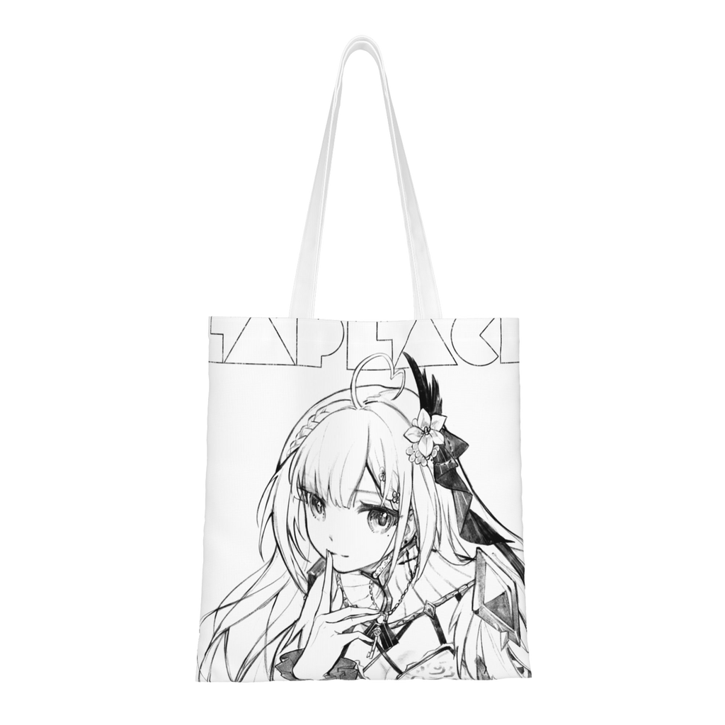 Milky Green Undead of the Night Sketch Tote Bag