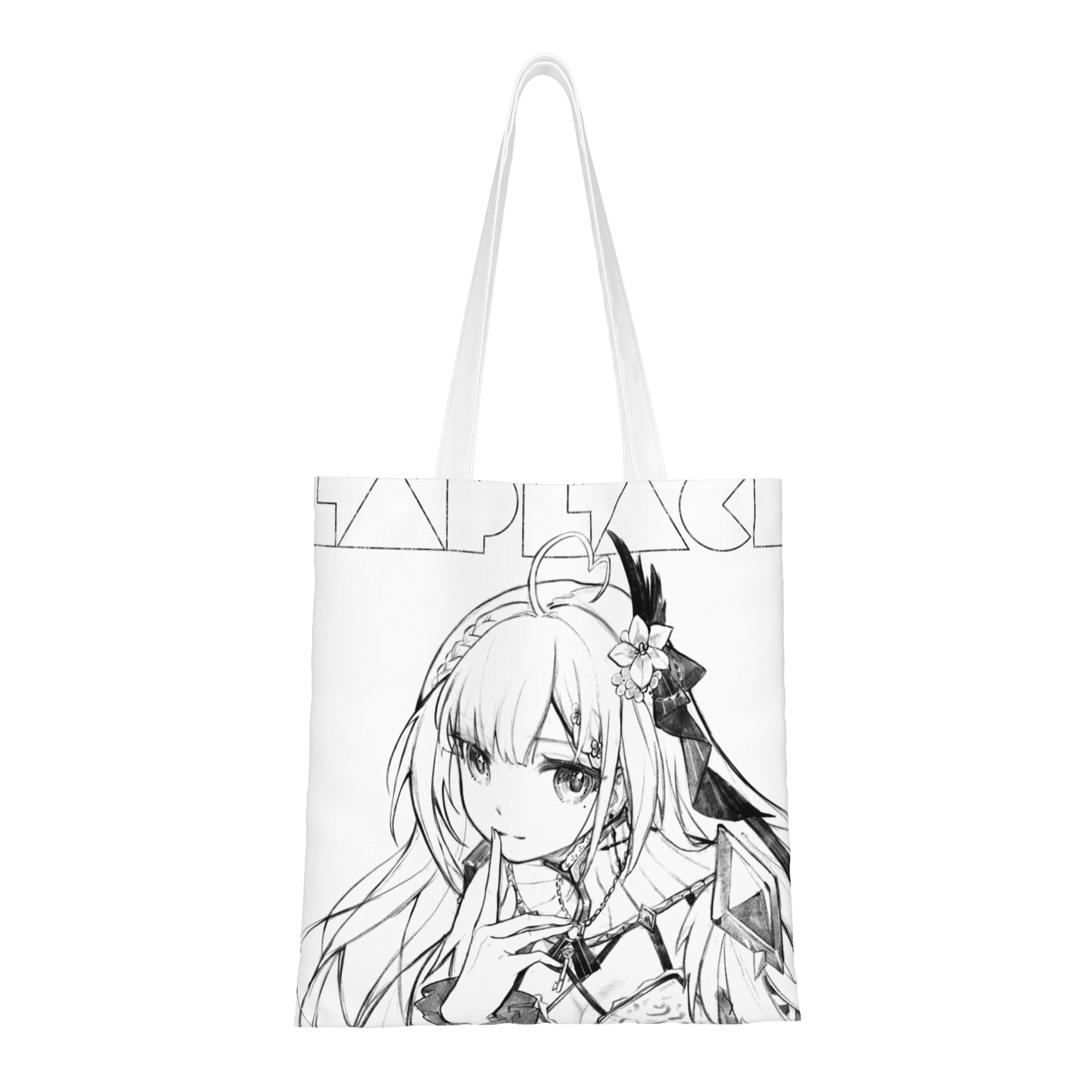 Milky Green Undead of the Night Sketch Tote Bag