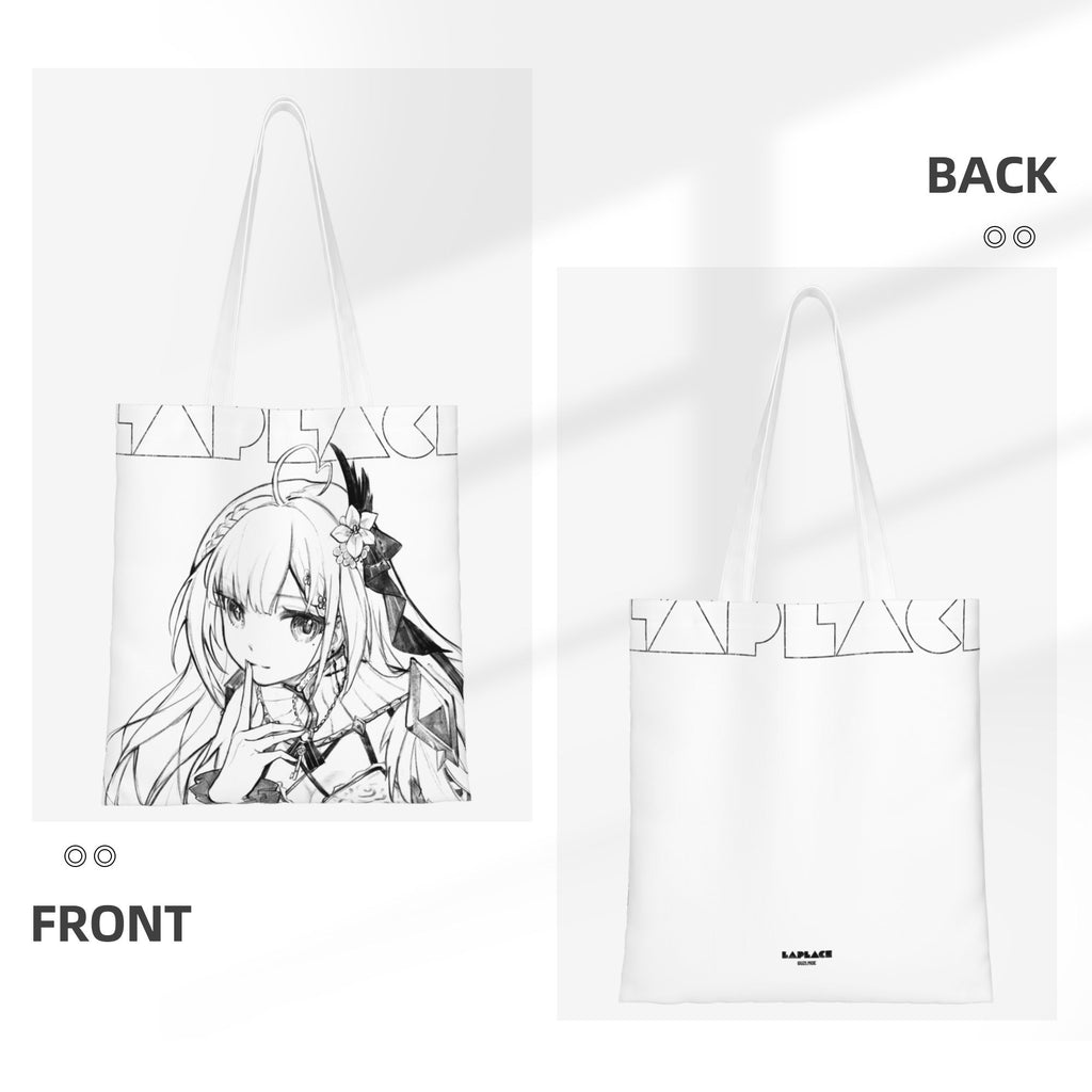 Milky Green Undead of the Night Sketch Tote Bag