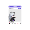 ミルキーグリーン・アンデッド・オブ・ザ・ナイト 「Travel with Me」 アクリルカード