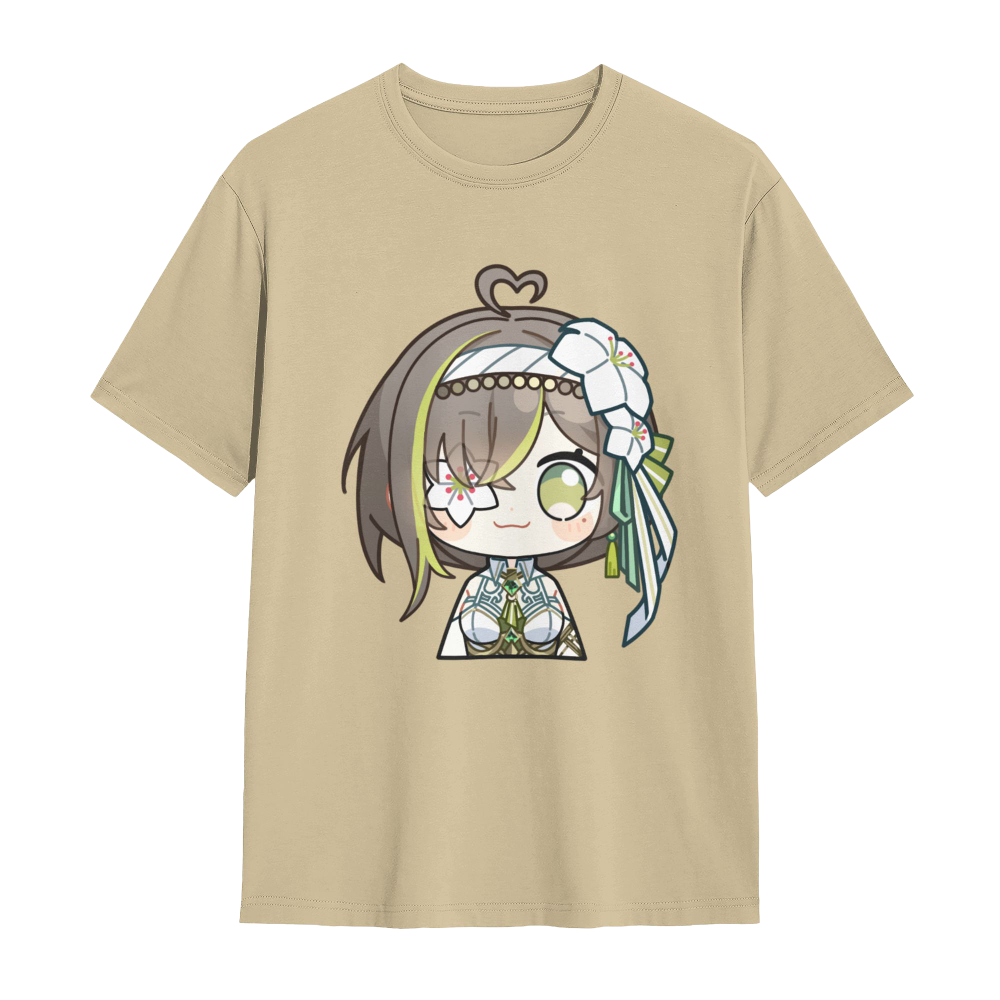 Milky Green White Battle Suit Chibi Ver. T-Shirt