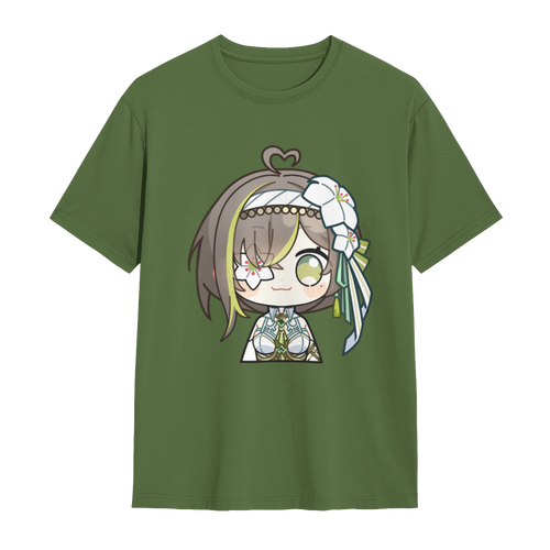 Milky Green White Battle Suit Chibi Ver. T-Shirt