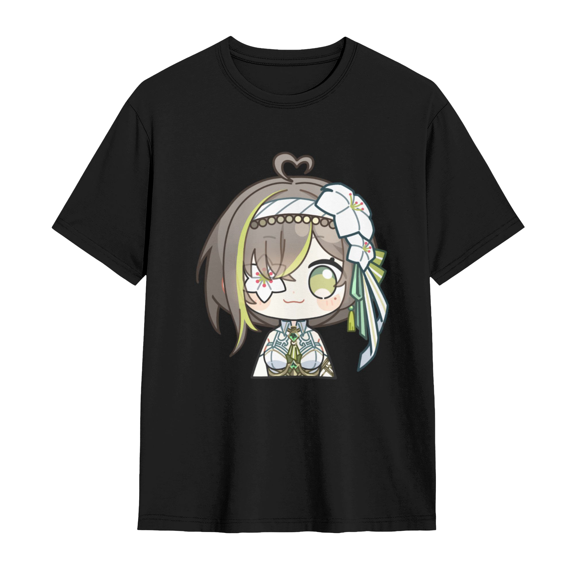 Milky Green White Battle Suit Chibi Ver. T-Shirt
