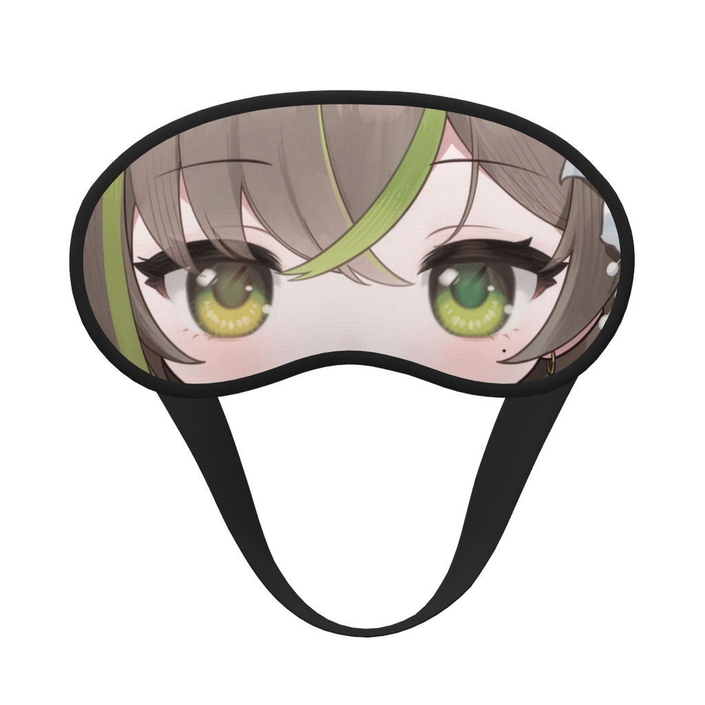 Milky Green White Battle Suit Chibi Ver. Eye Mask