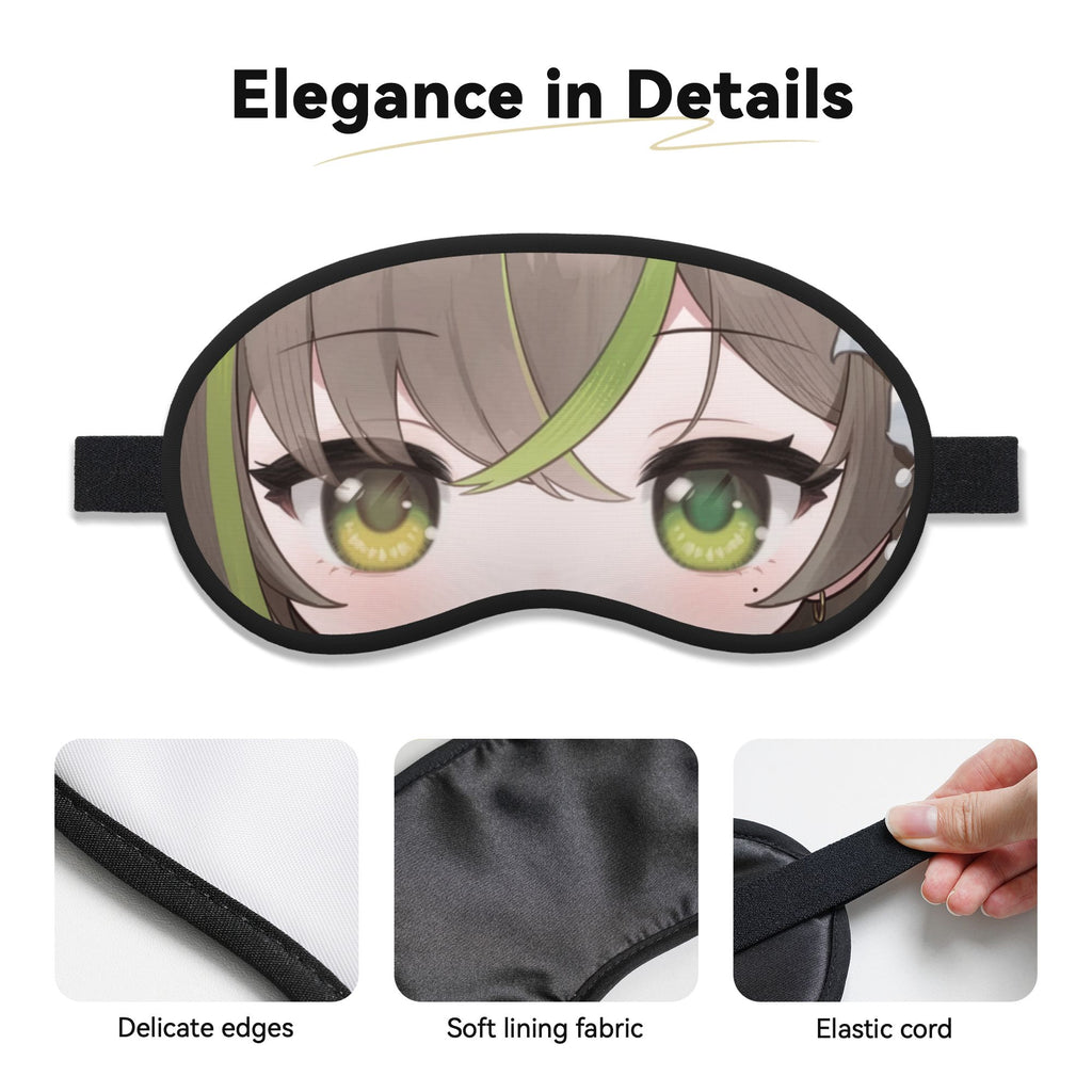 Milky Green White Battle Suit Chibi Ver. Eye Mask