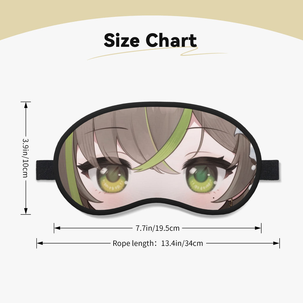 Milky Green White Battle Suit Chibi Ver. Eye Mask